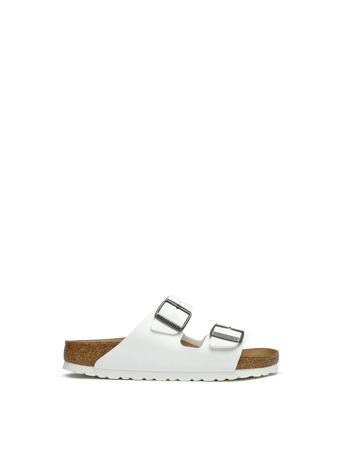 Womens BIRKENSTOCK Arizona Synthetic Sandals White