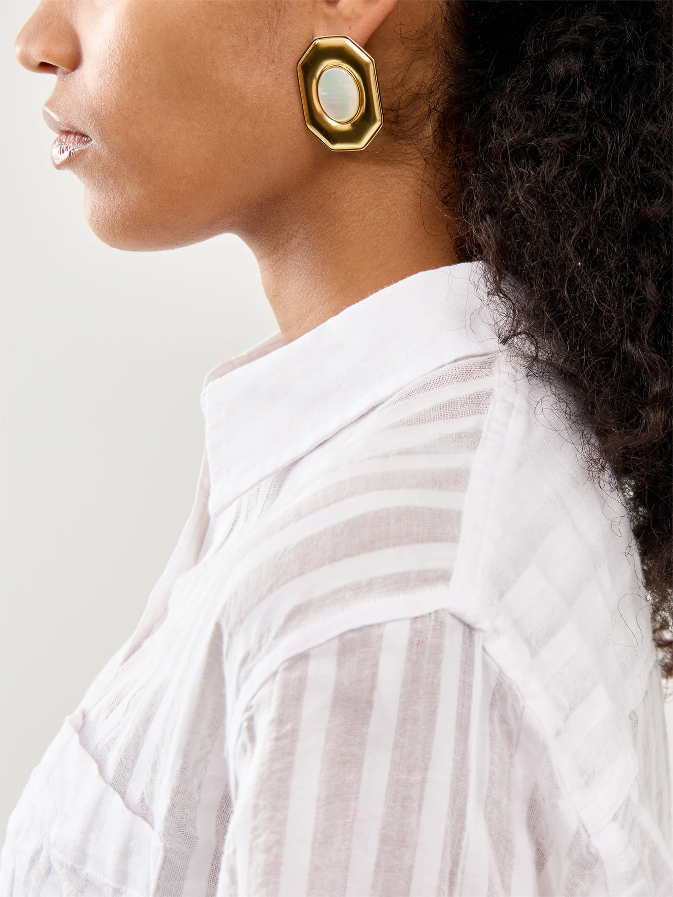 Joan Earrings White Gold - Image 2
