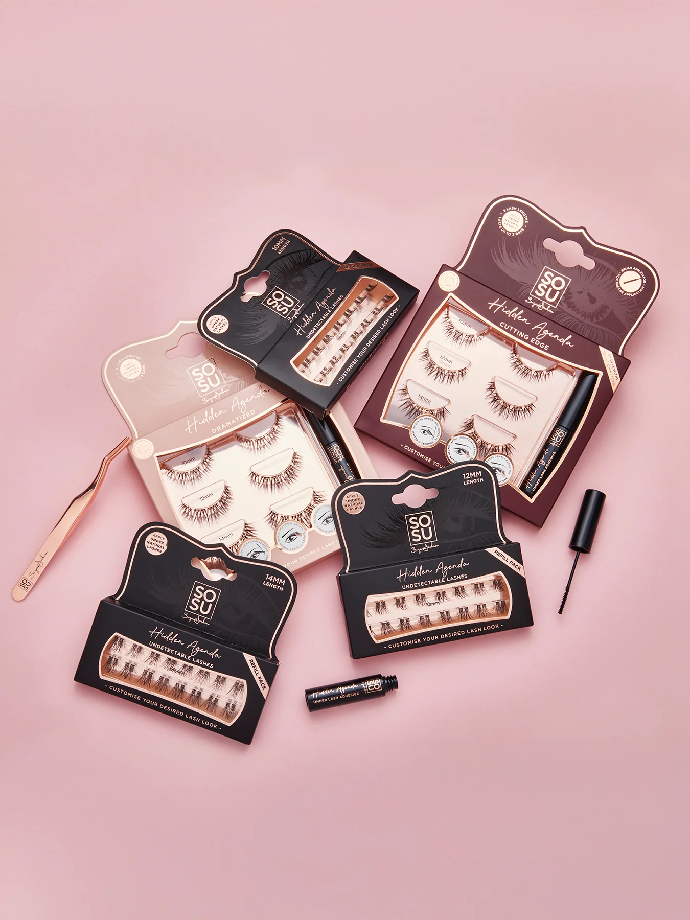 Hidden Agenda Lash Cluster Refills 10mm - Image 2