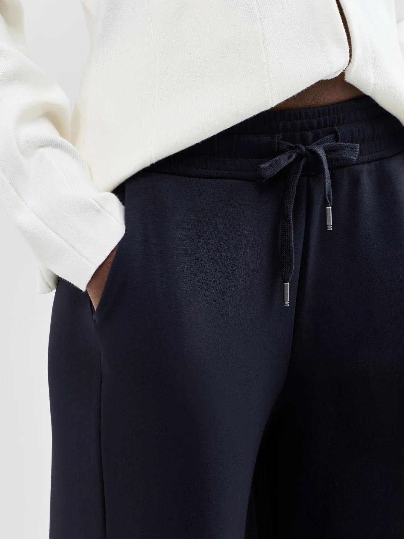 Banu Wide Leg Trousers Black - Image 3