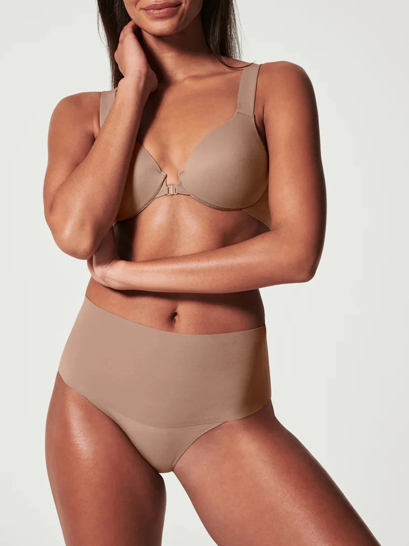 Spanx Supersmooth Undie-Tectable Brief Cafe Au Lait - Image 2