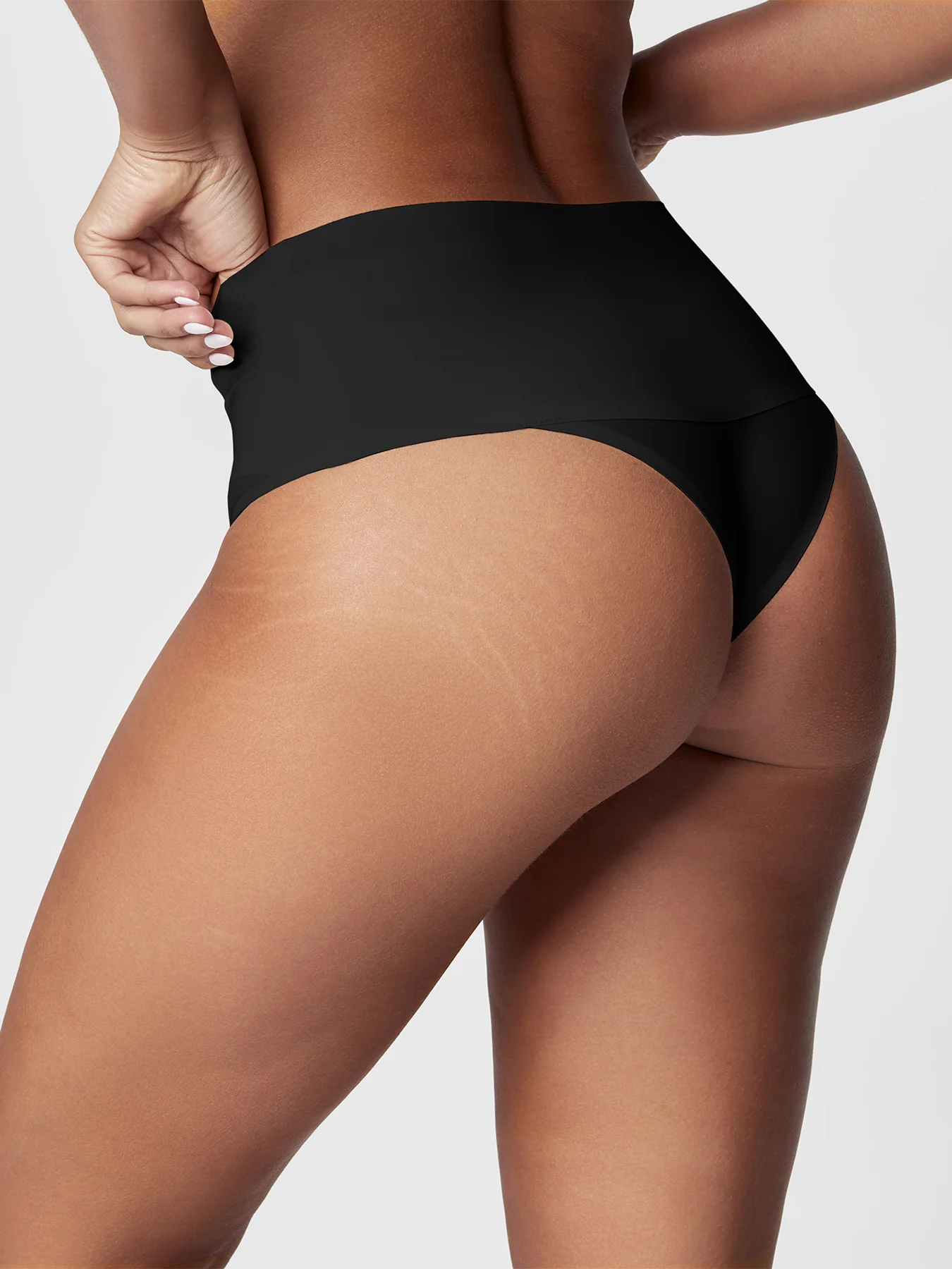 Undie-tectable Tanga Brief Black - Image 3
