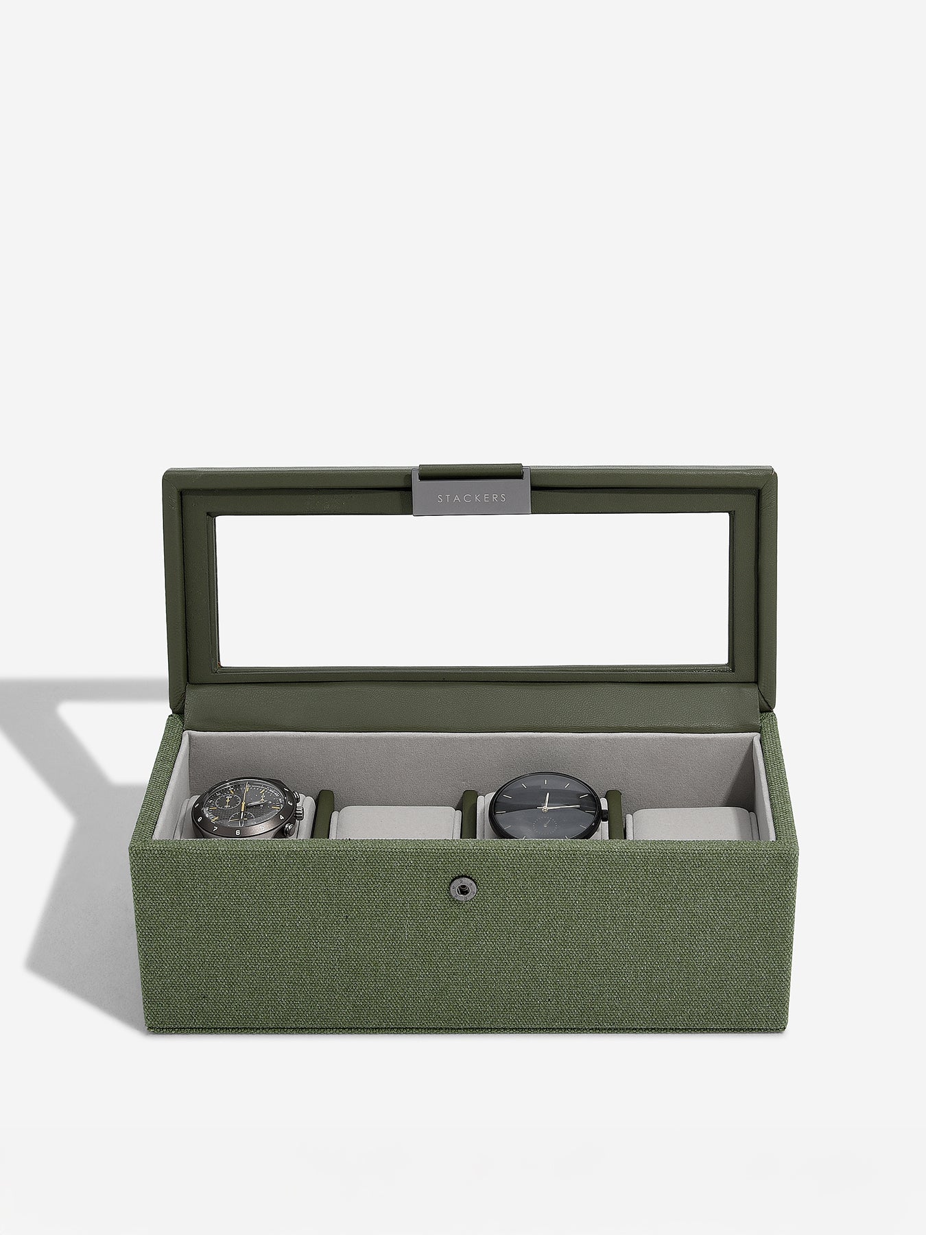 Canvas Watch Box 4 Piece - Image 3
