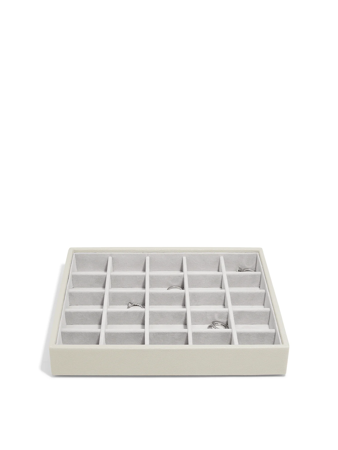 Classic Trinket Layer Jewellery Box Burgundy - Image 6