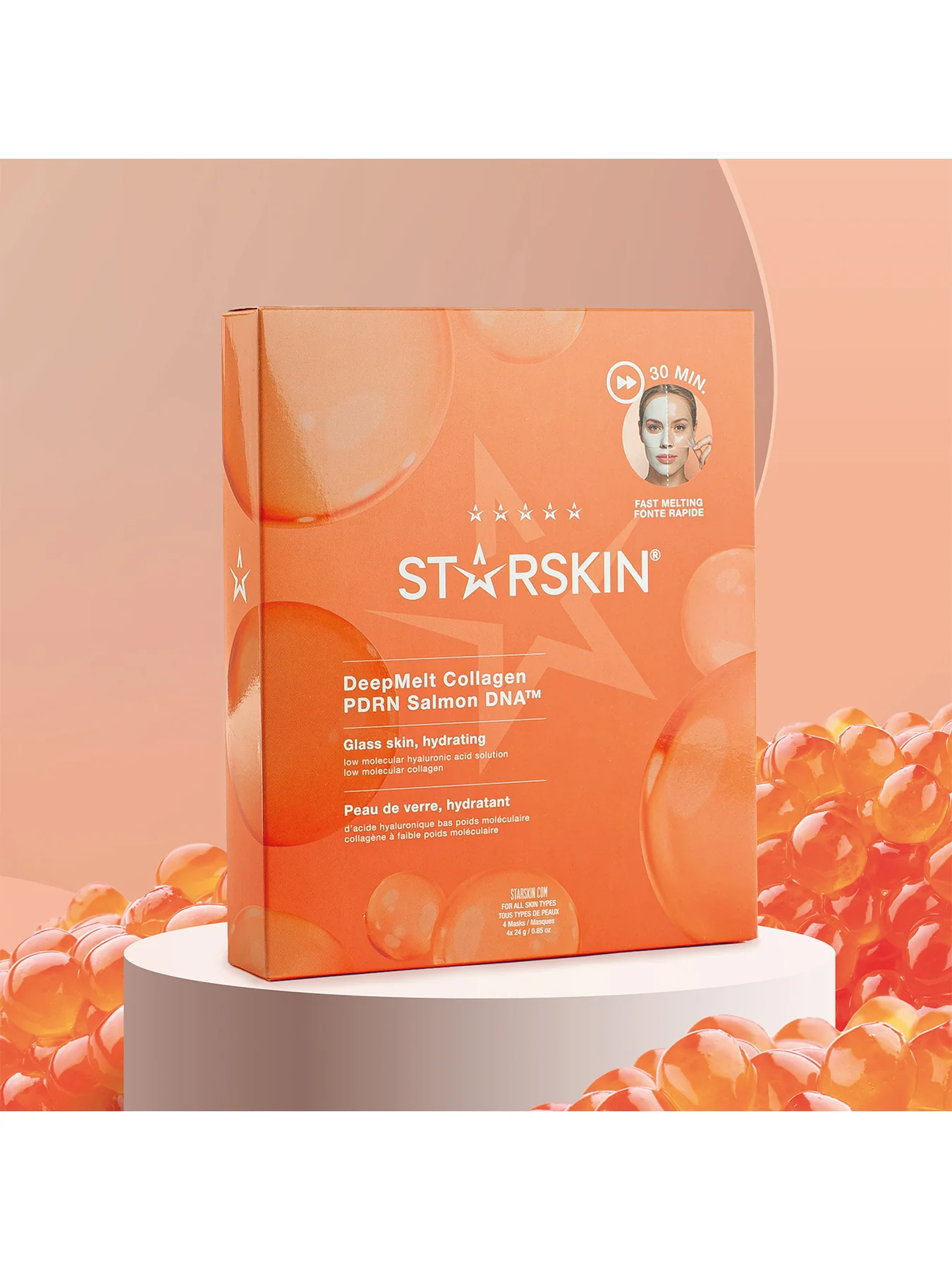 DeepMelt Collagen PDRN Face Mask Set - Image 2