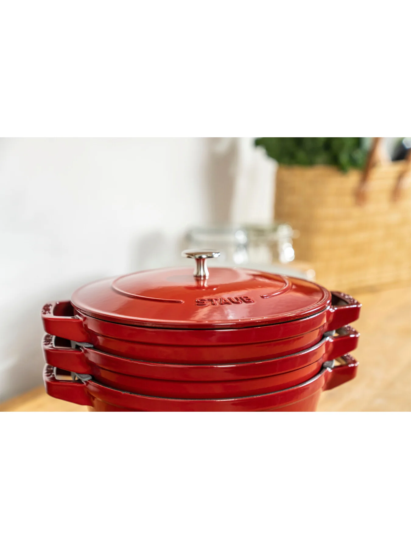 Pot Set 3pc Stackable - Image 3