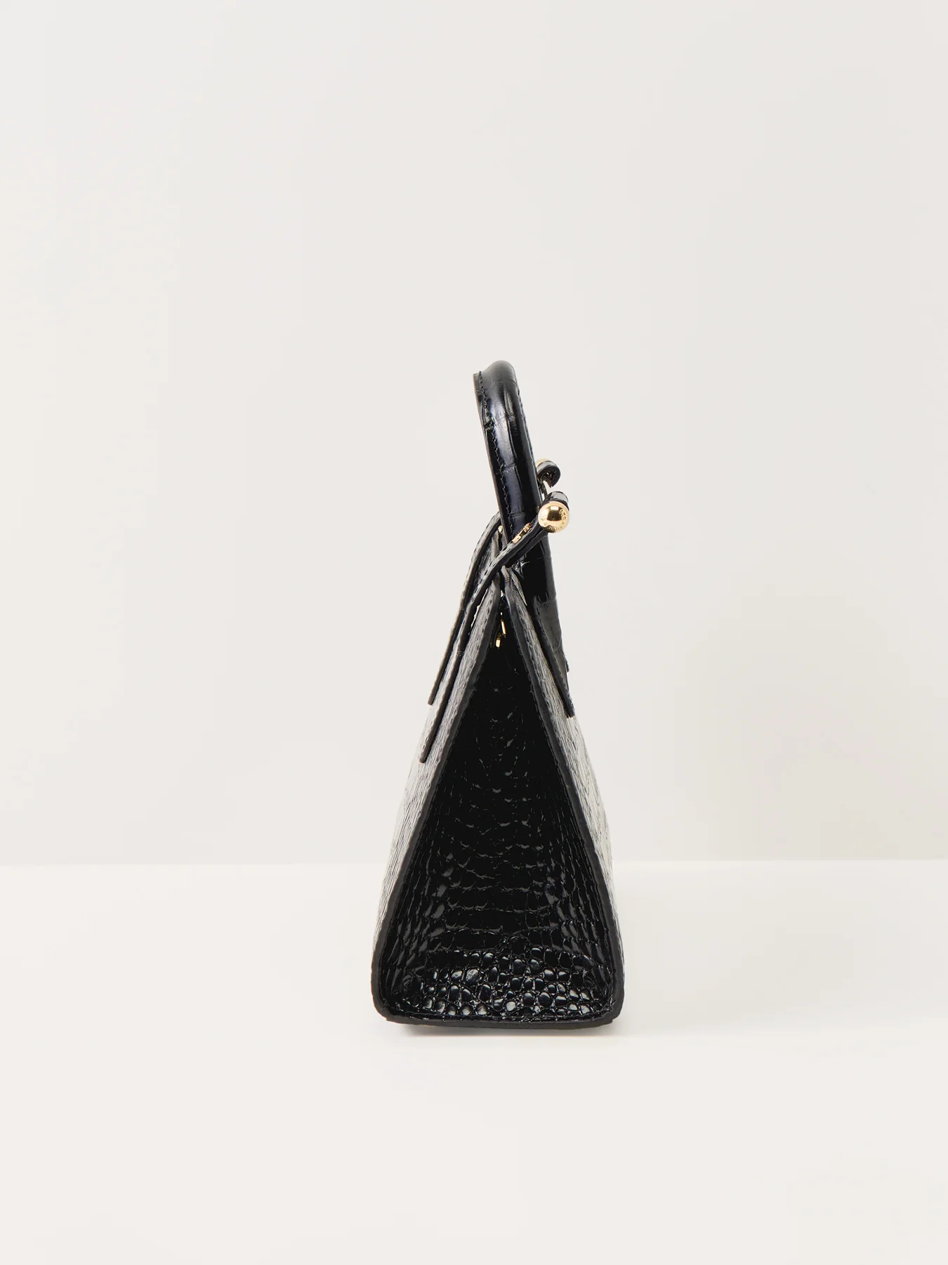 Embossed Croc Mini Tote - Image 4