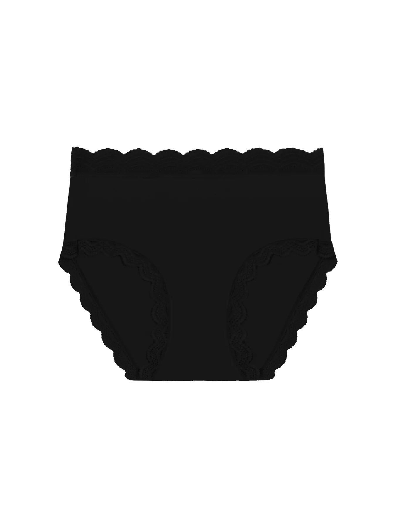 High Rise Knicker Black