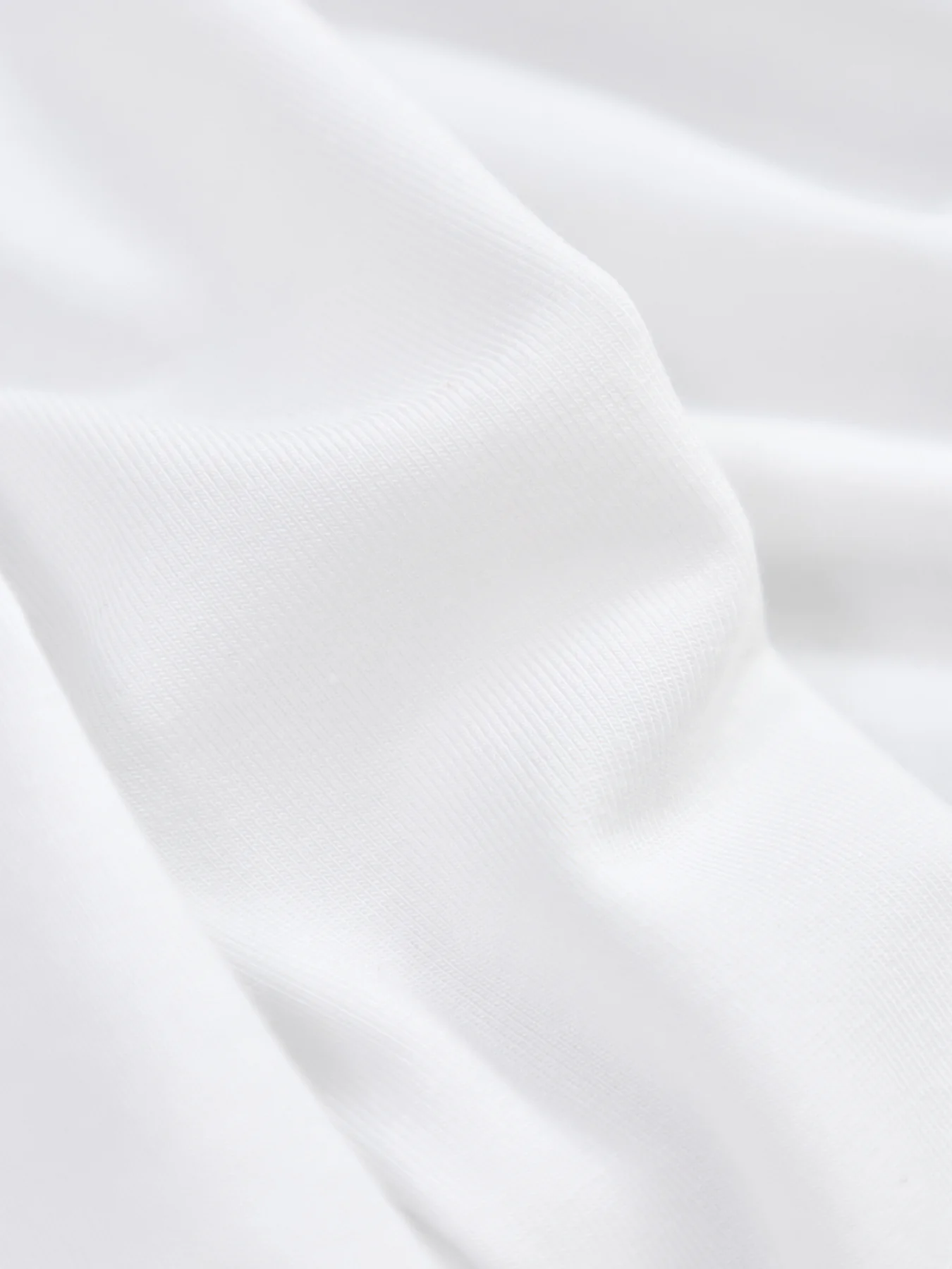 Long Sleeve Layering Top White - Image 4