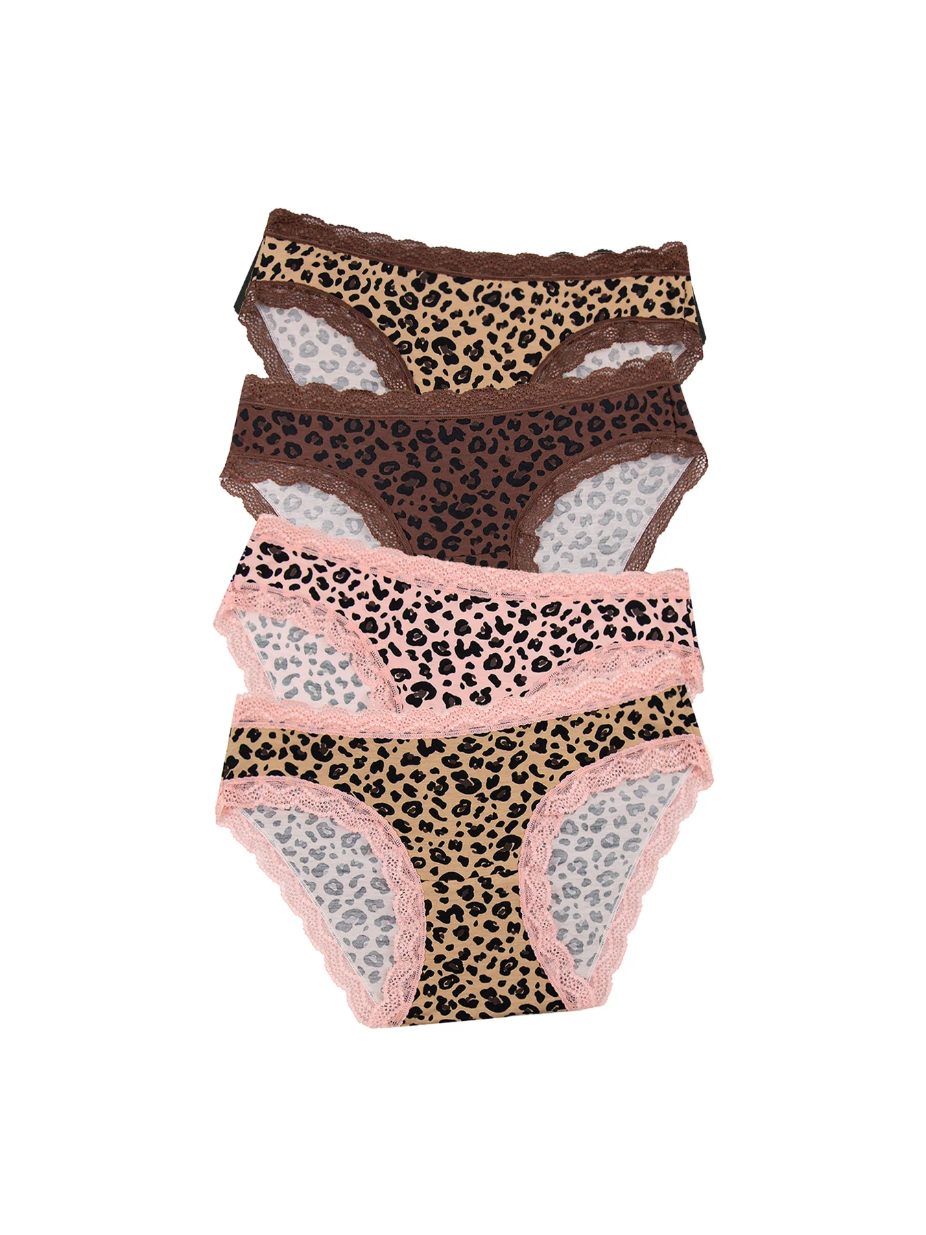 Original Knicker 4 Pack Leopard