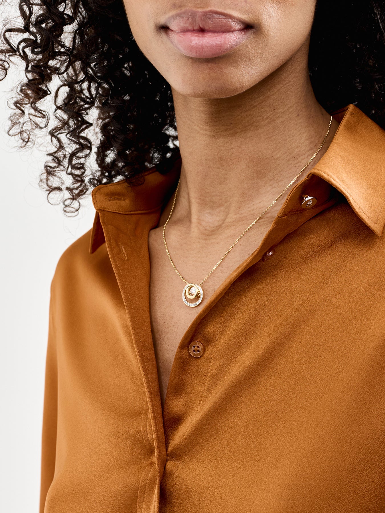 Gema Necklace Gold - Image 2