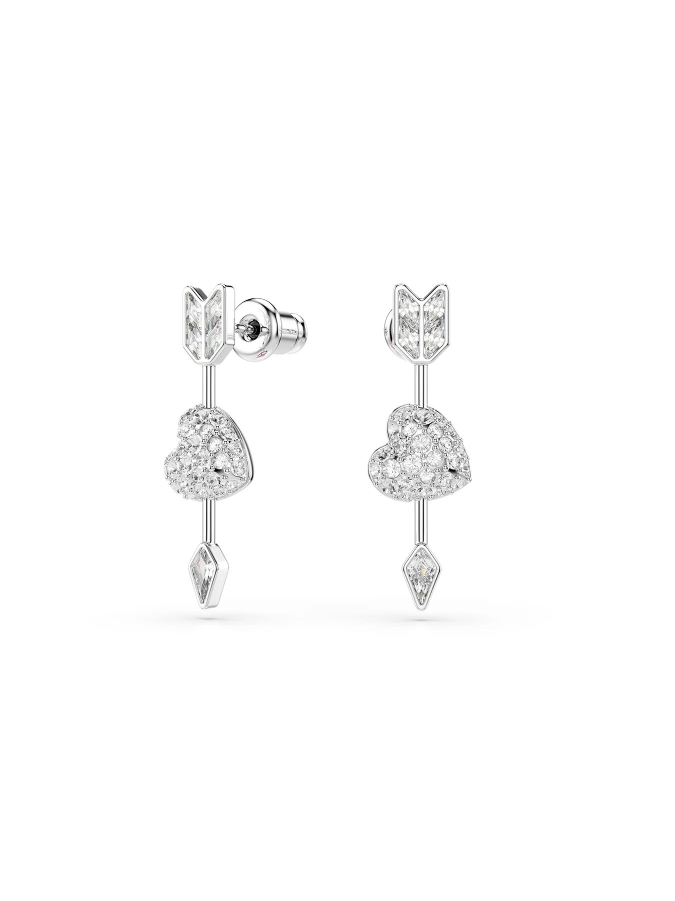 Idyllia Crystal Earrings Silver