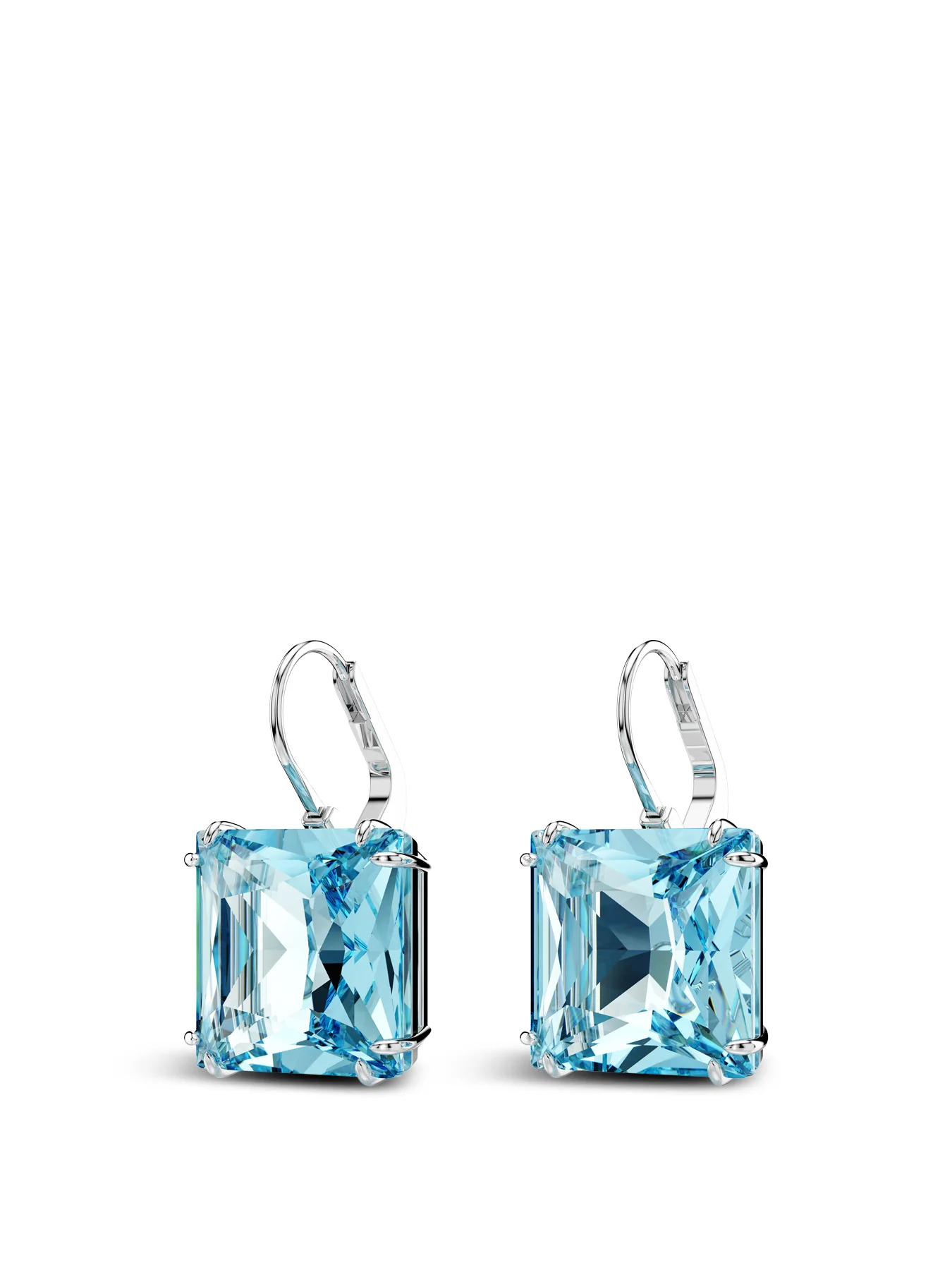 Millenia Square Earrings Blue - Image 3