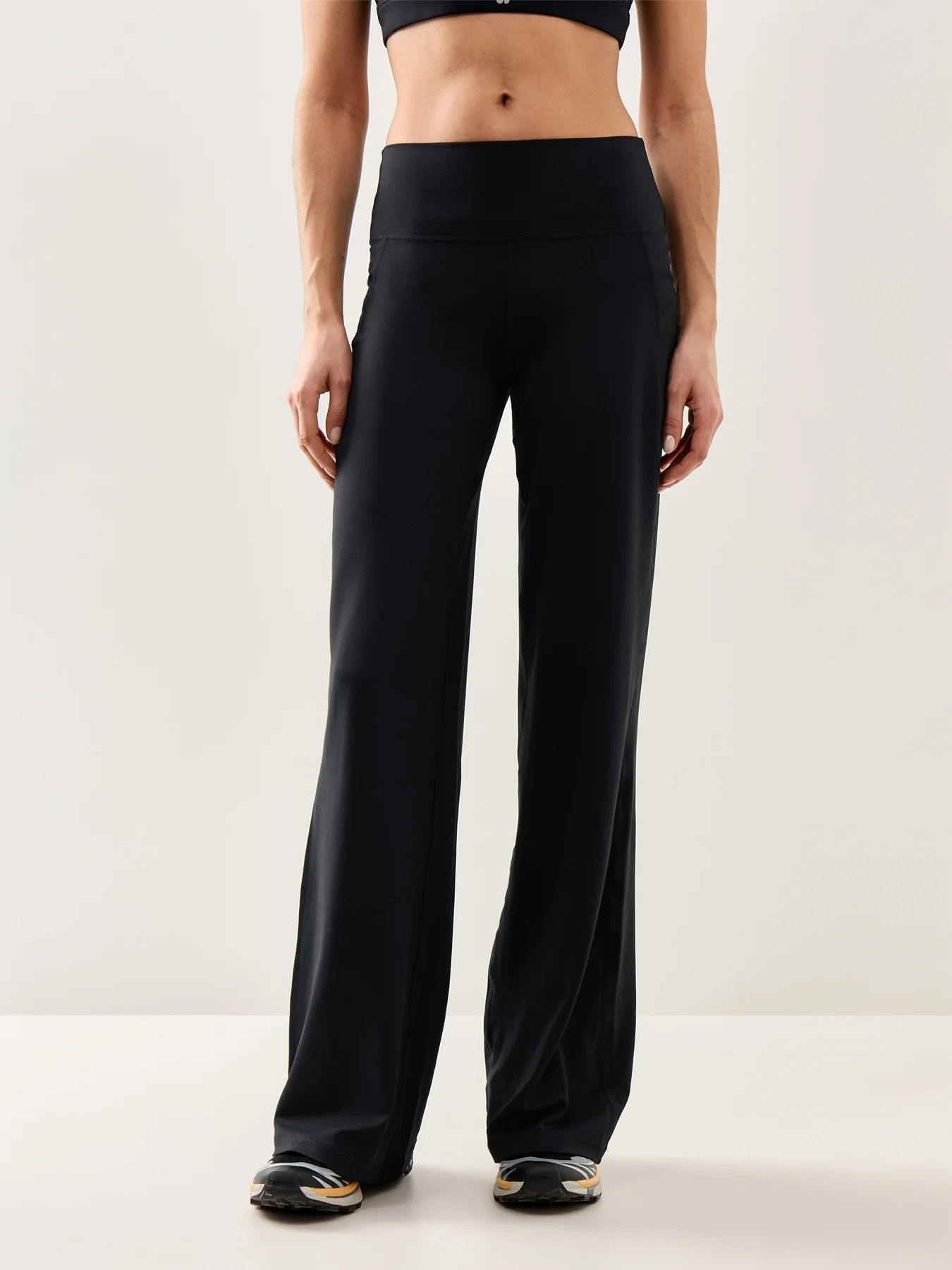 All Day 32 Wide Leg Trouser Black - Image 4