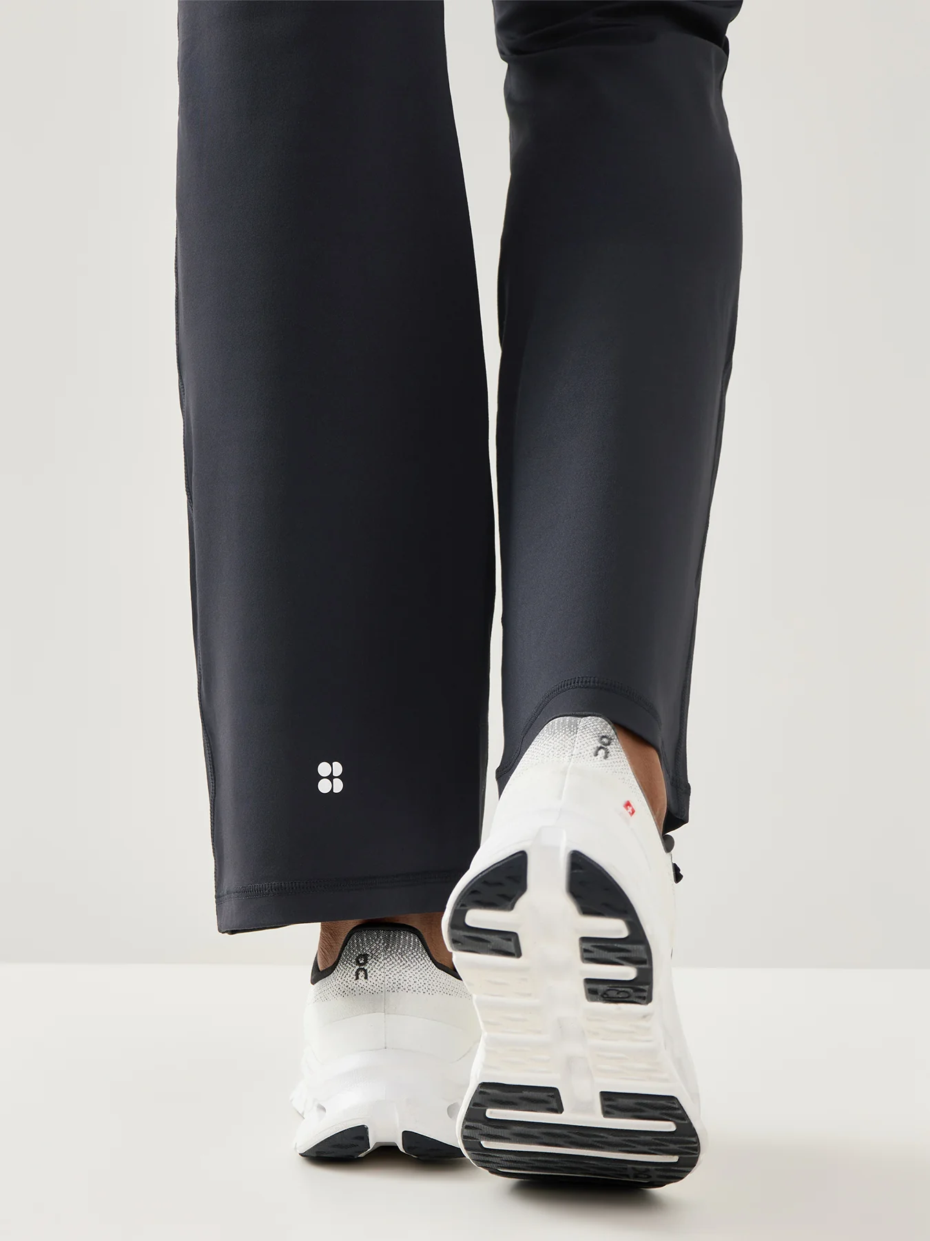 All Day Active Foldover Waist Trouser Black - Image 3