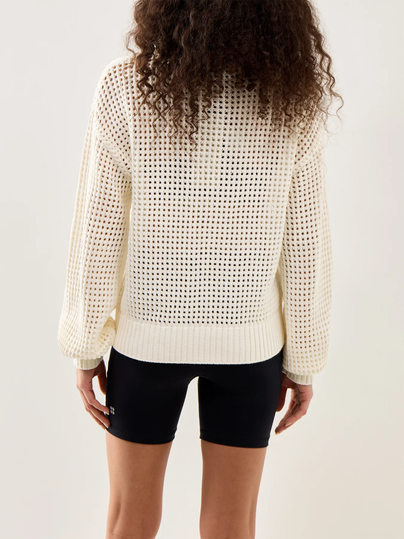 Tides High Half Zip Jumper Cream - Image 5