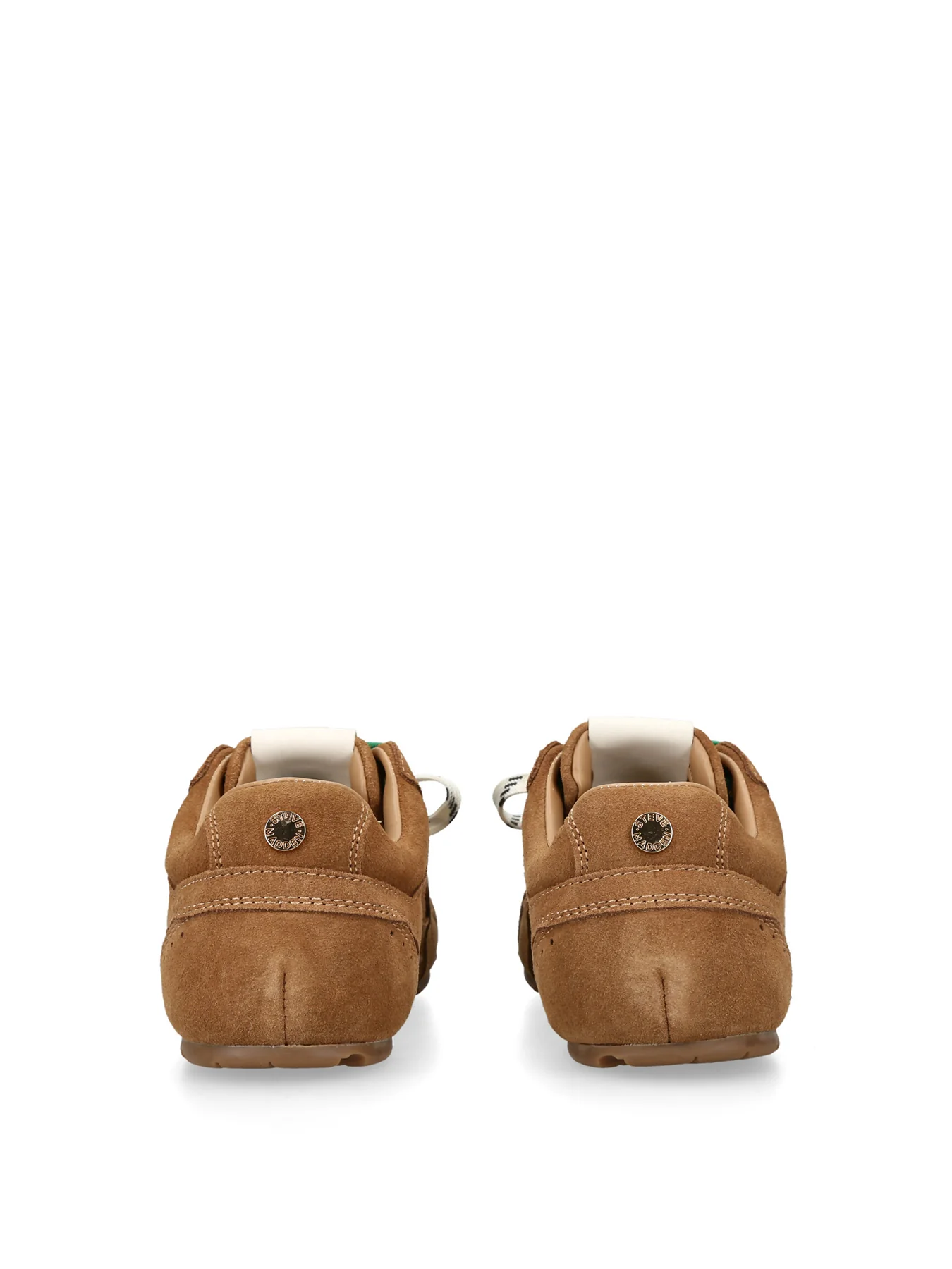 Asiel Suede Trainers Tan - Image 2