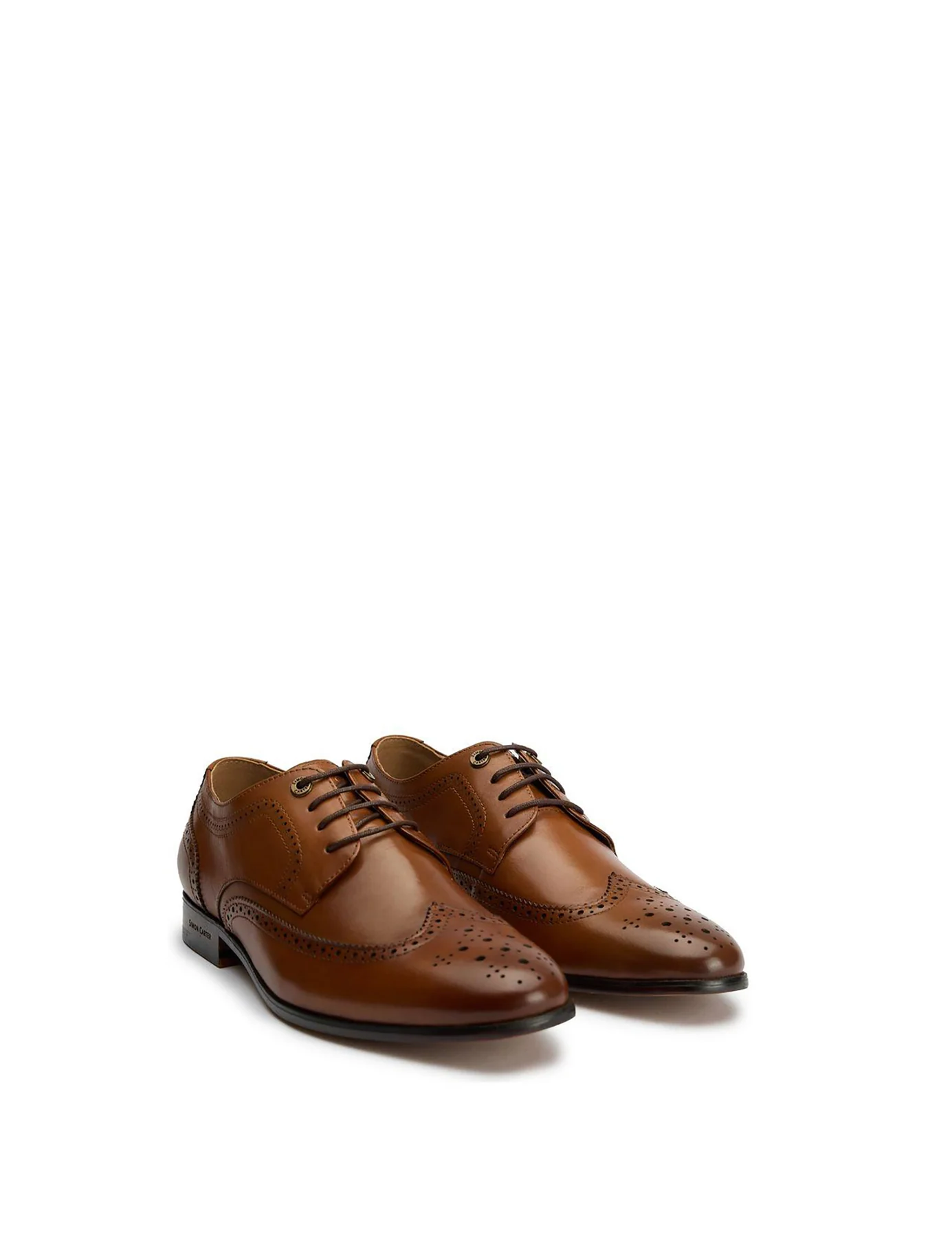 Arne Brogue Shoes Tan - Image 3