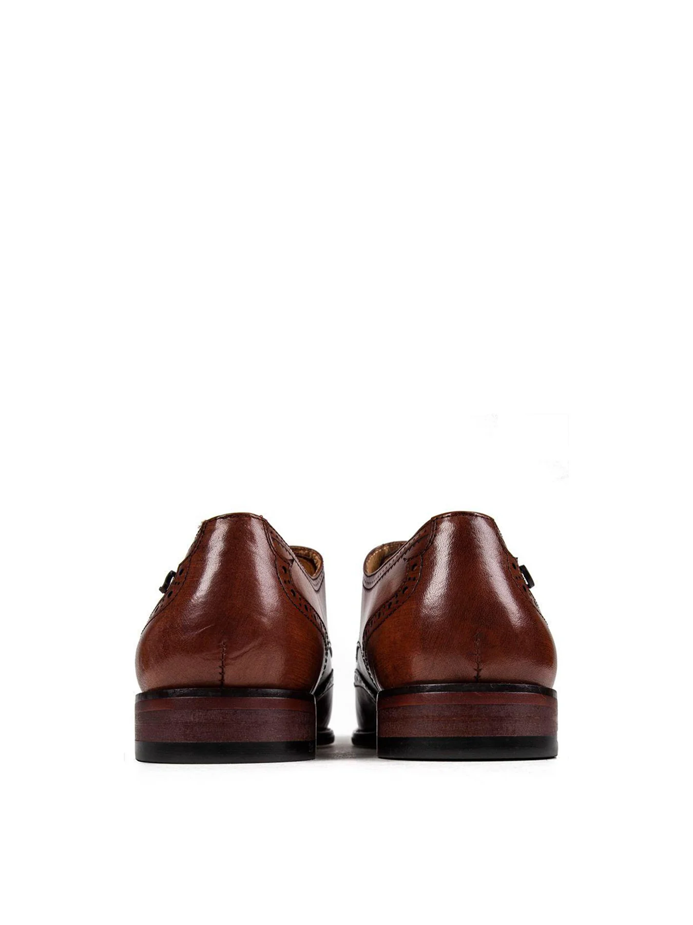 Beagle Leather Derby Shoes Tan - Image 4