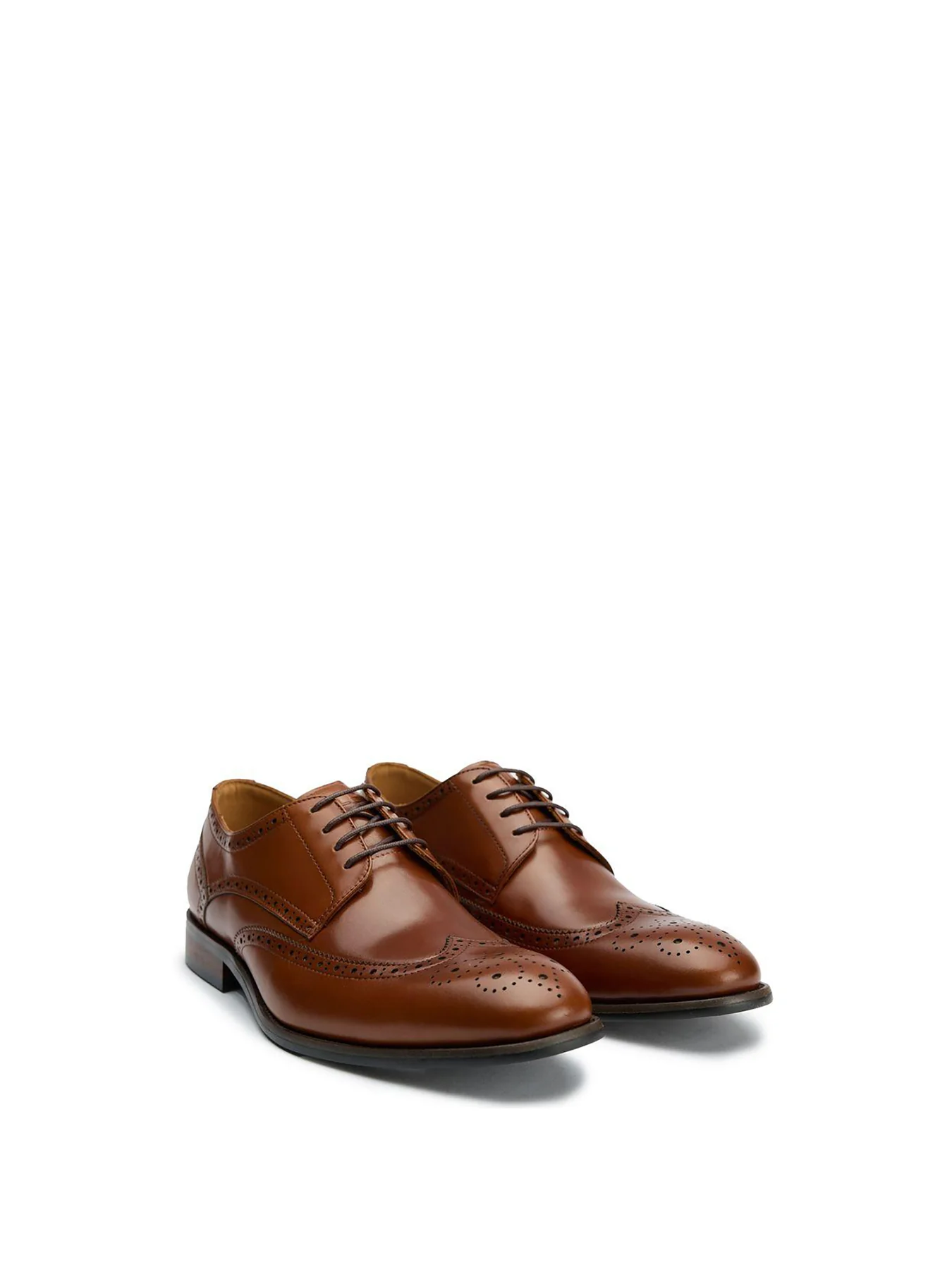 Hoggle Brogue Shoes Tan - Image 3