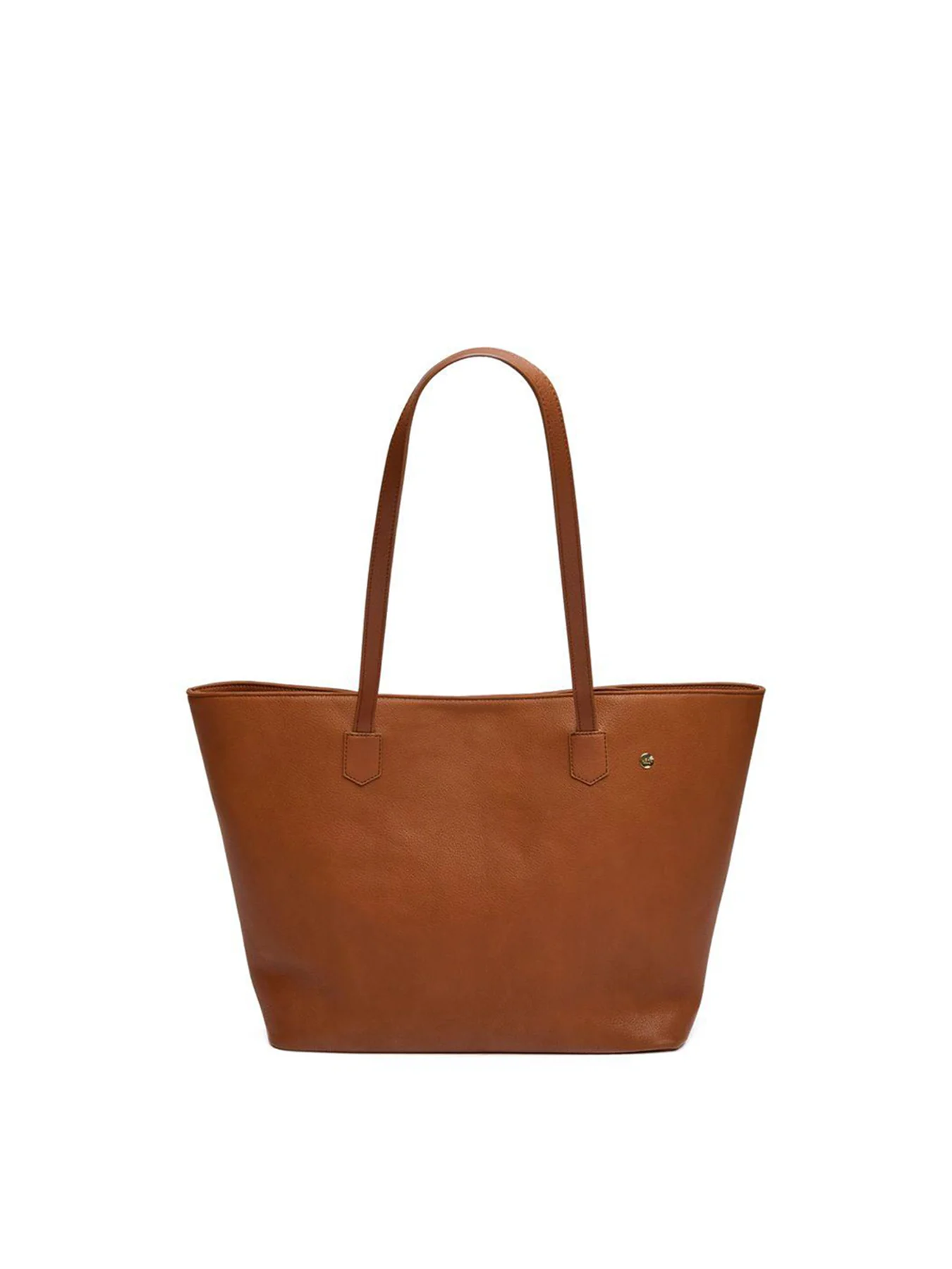 Hazel Vegan Tote Bag Tan