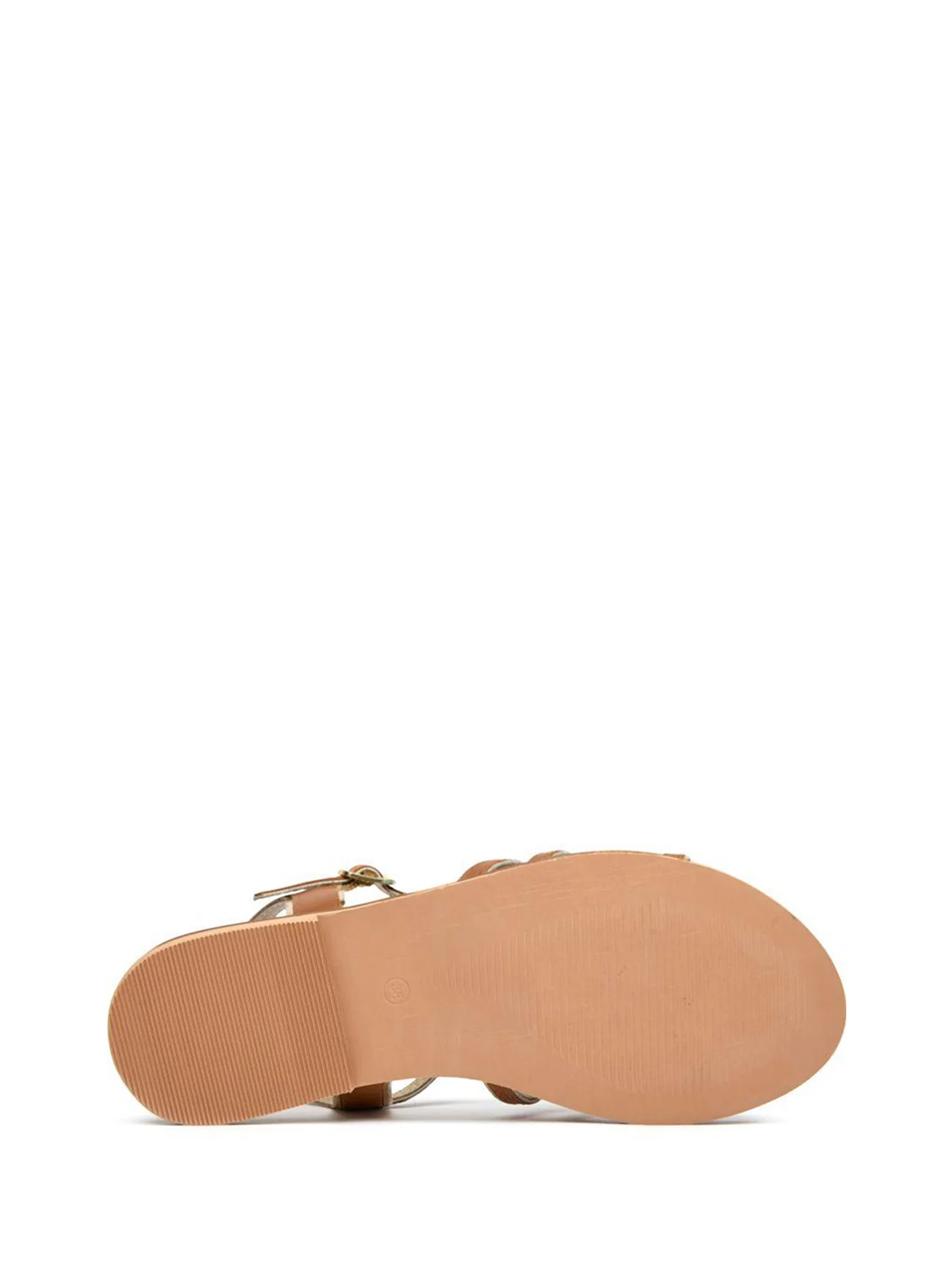 Demi Gladiator Sandals Tan Gold - Image 3