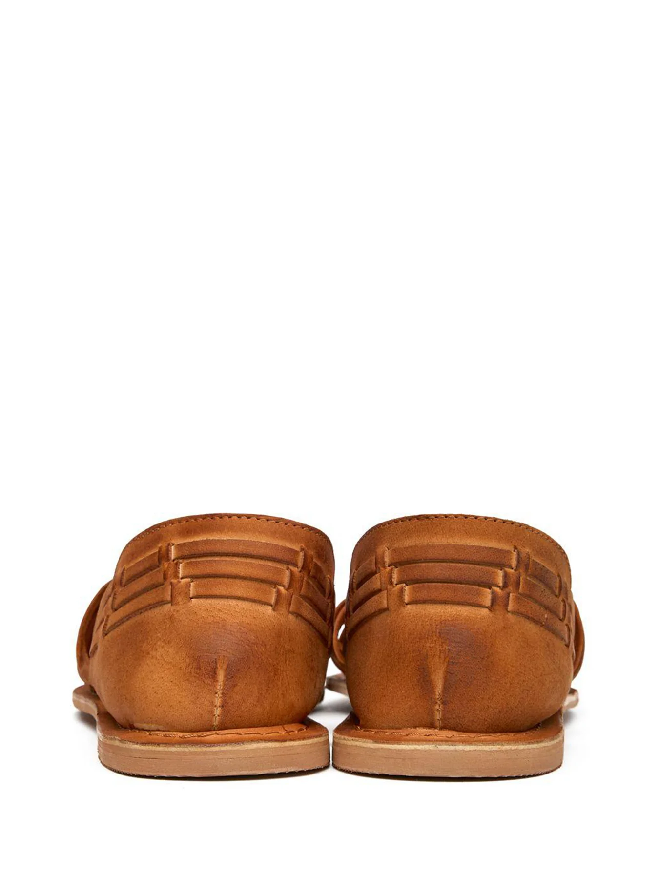Devin Huarache Sandals Tan - Image 3