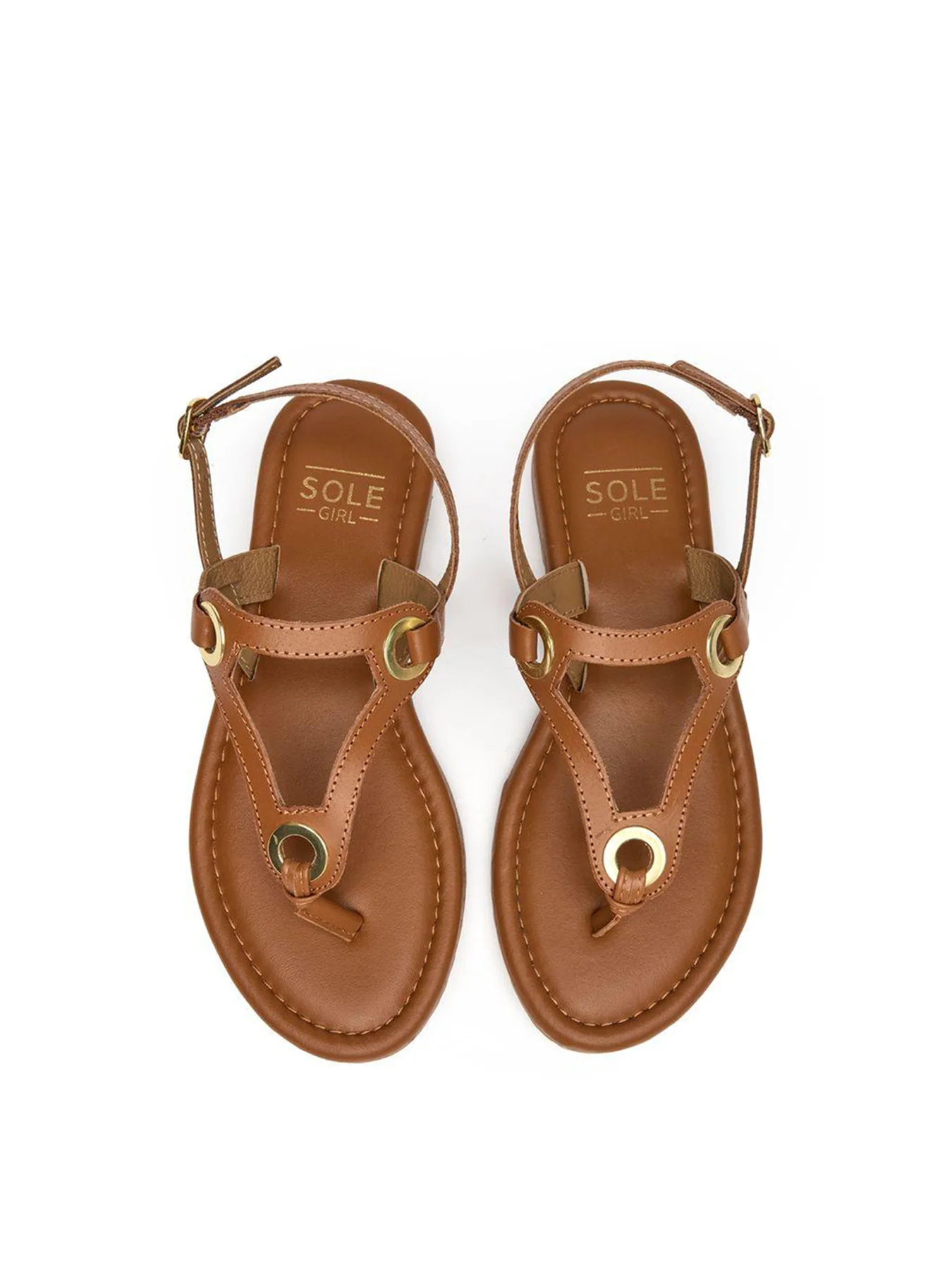 Lou Sandals Tan - Image 2