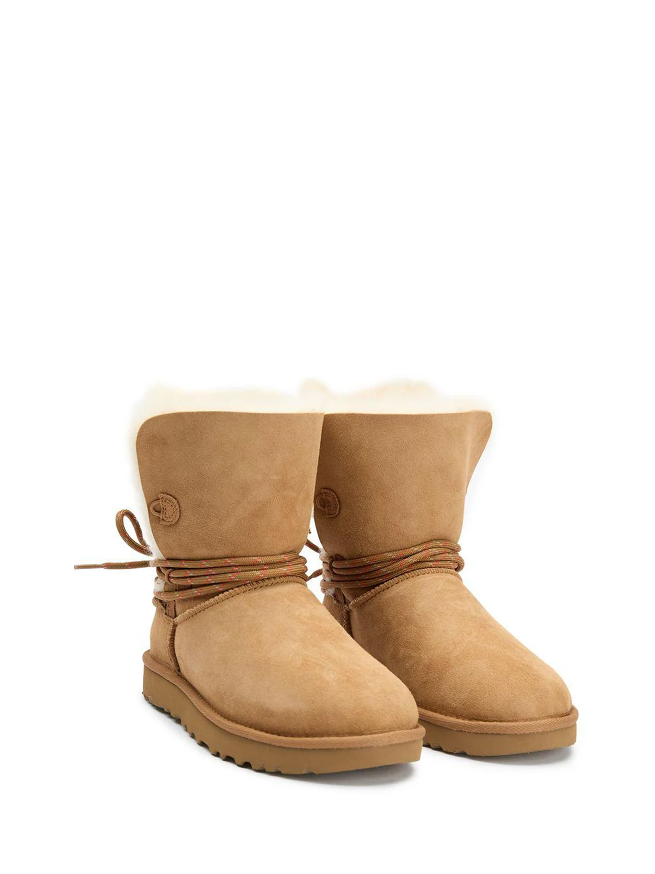 Bailey Tie Boots Chestnut - Image 2