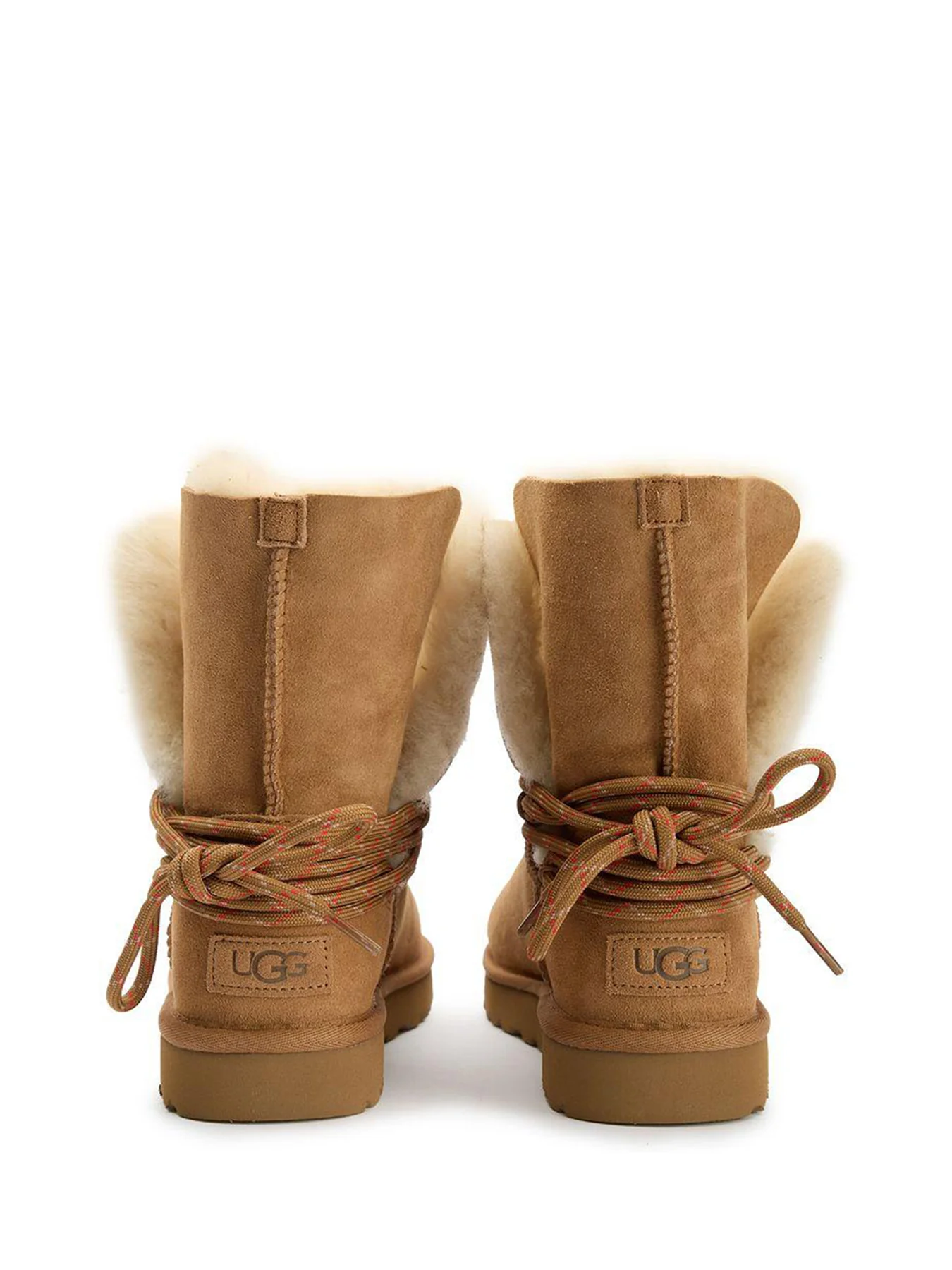 Bailey Tie Boots Chestnut - Image 4