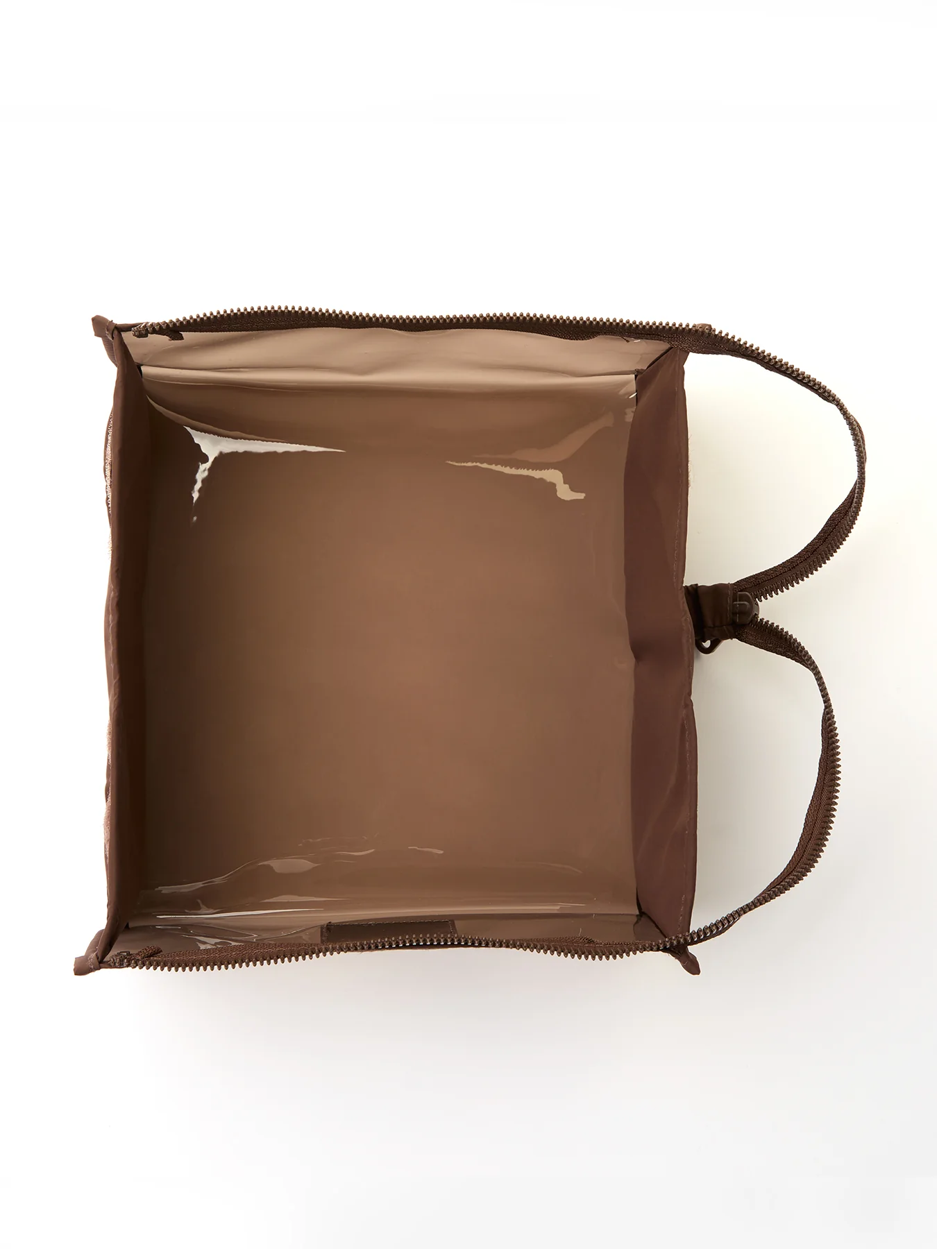 Jelly Flat Lay Makeup Box Bag Espresso - Image 2
