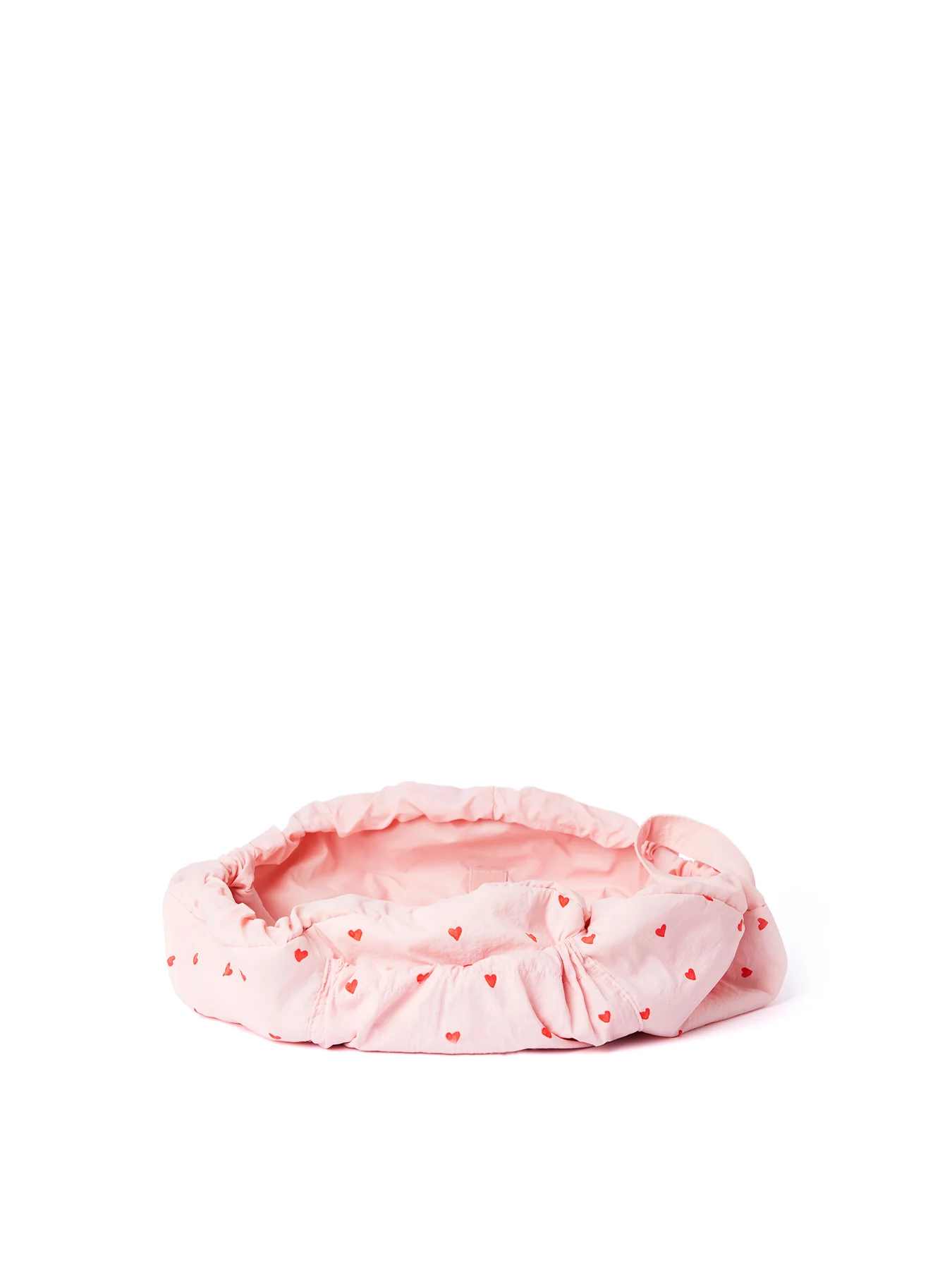 Parachute Drawstring Flat Lay Heart Makeup Bag - Image 2