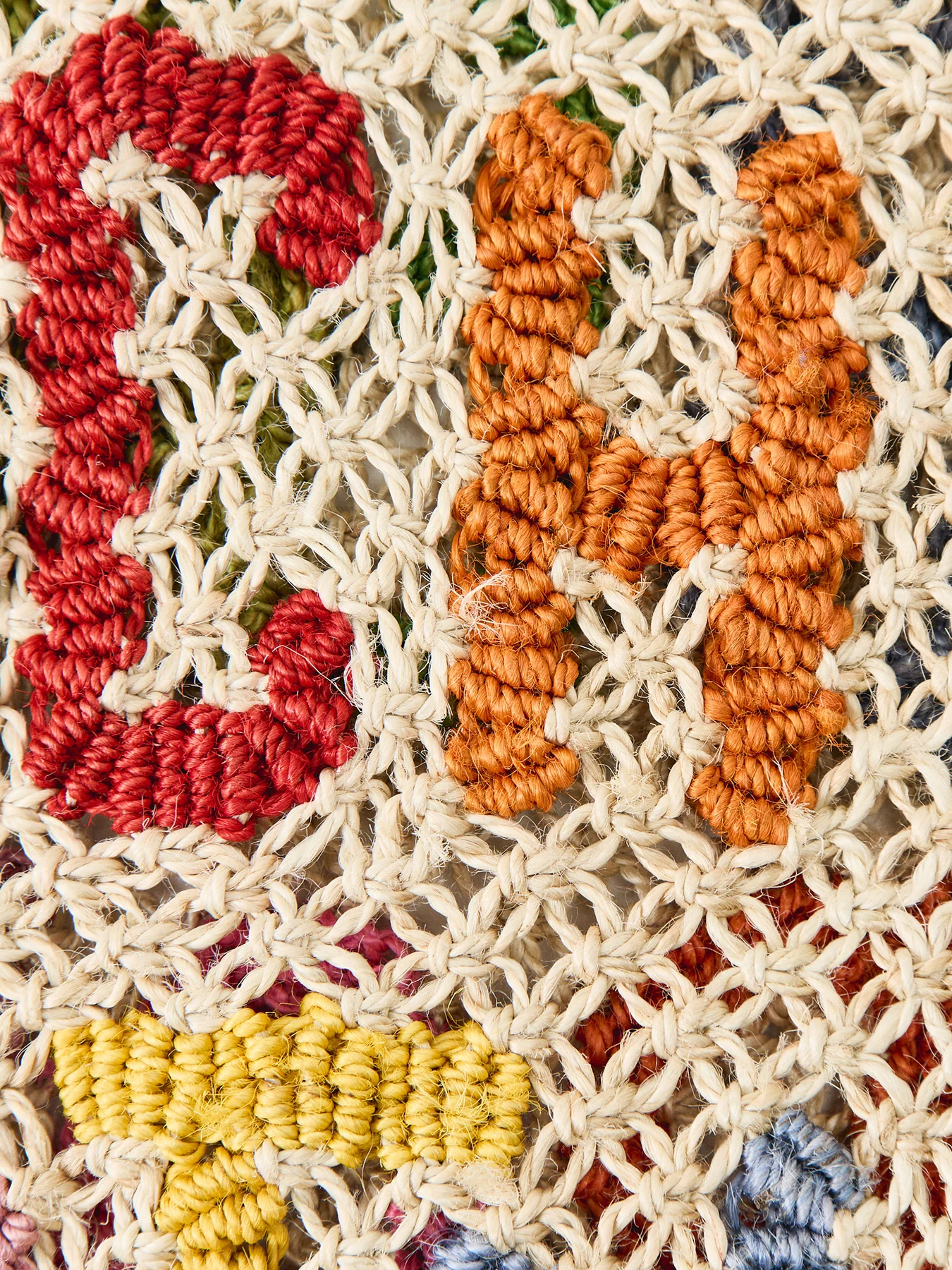 Drew Beach Party Raffia Tote Bag - Image 4