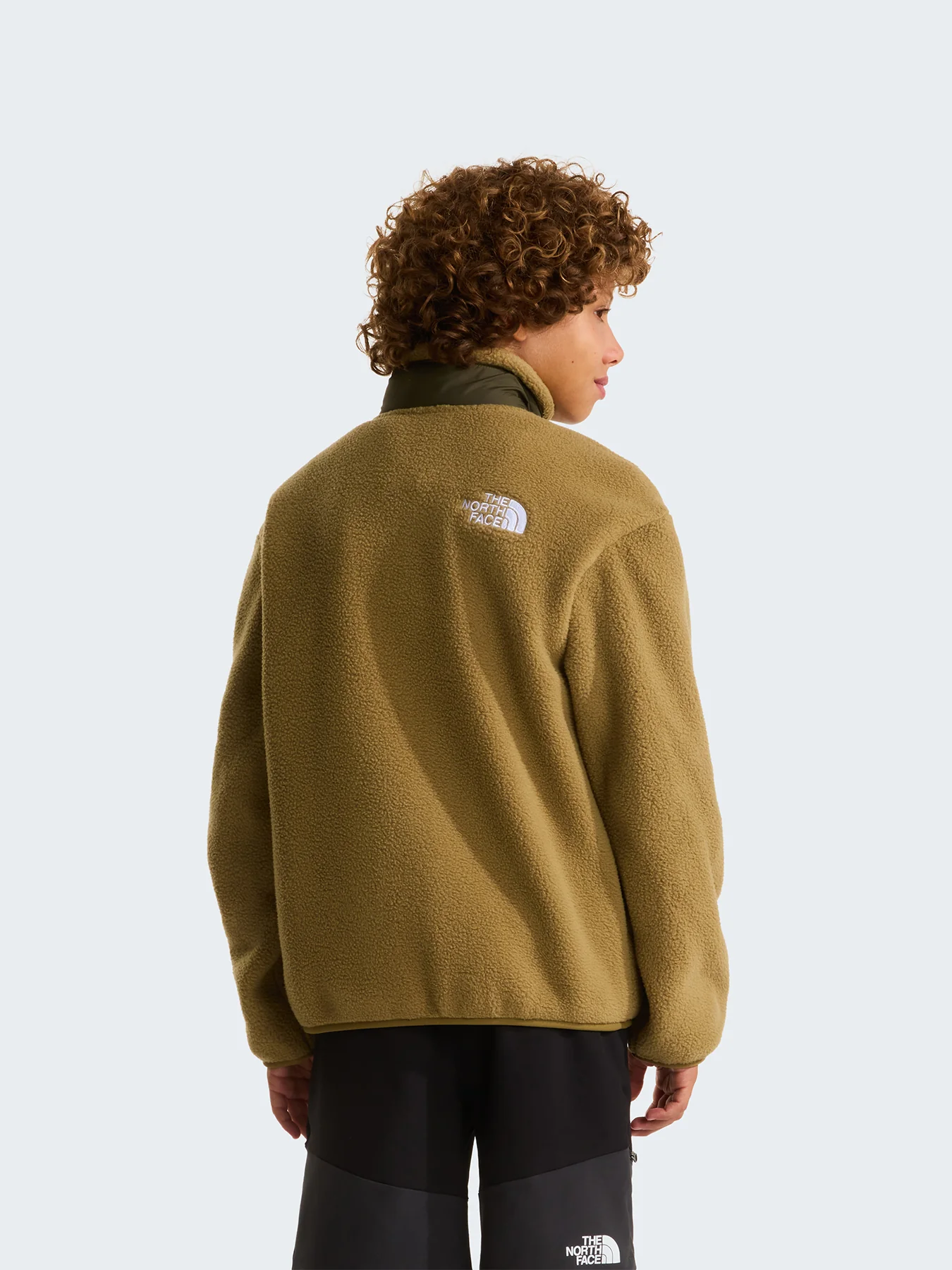 Kids' Yumiori Full Zip Jacket Brown - Image 3