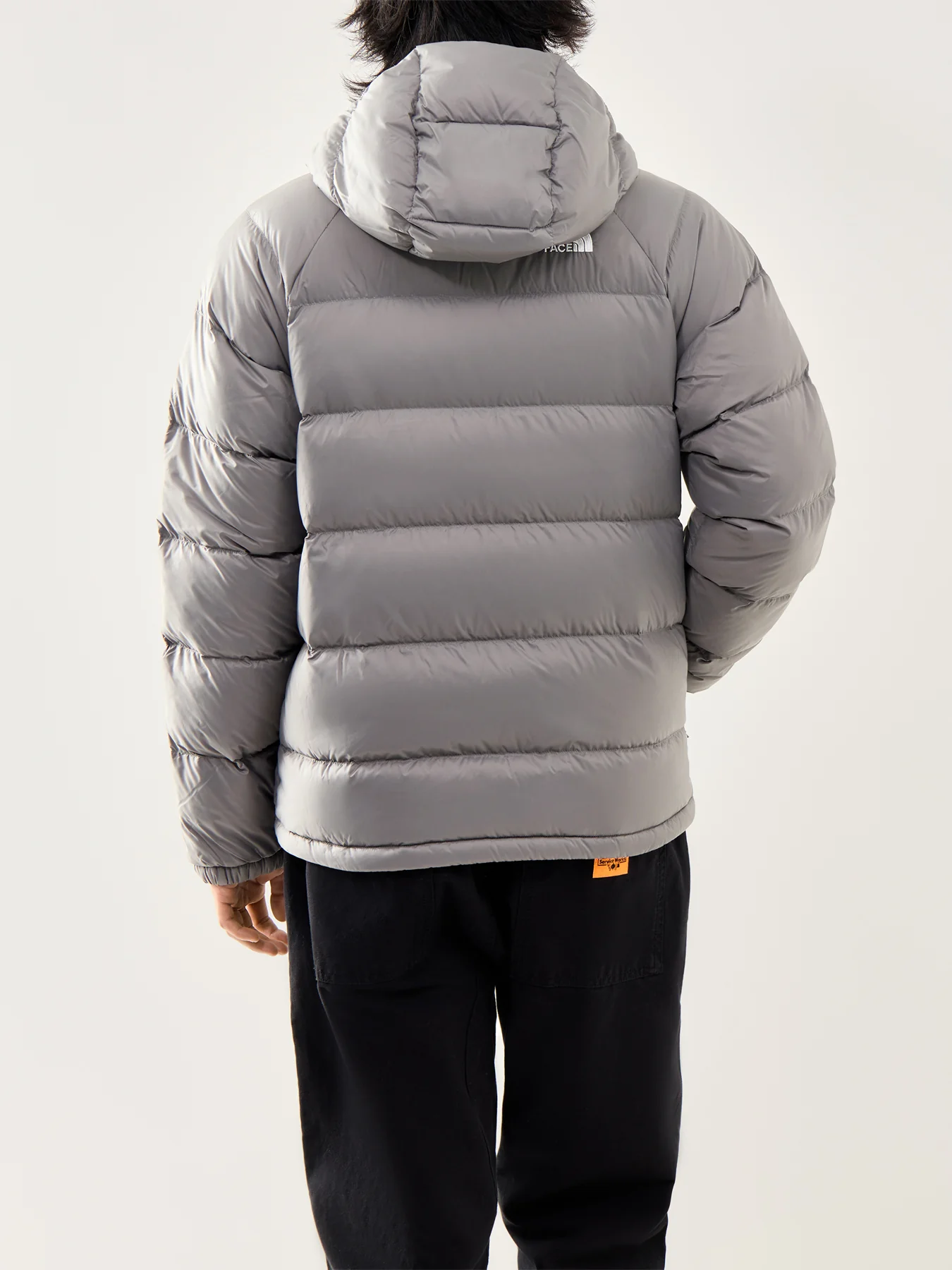 Hydrenalite Down Hoodie Grey - Image 5