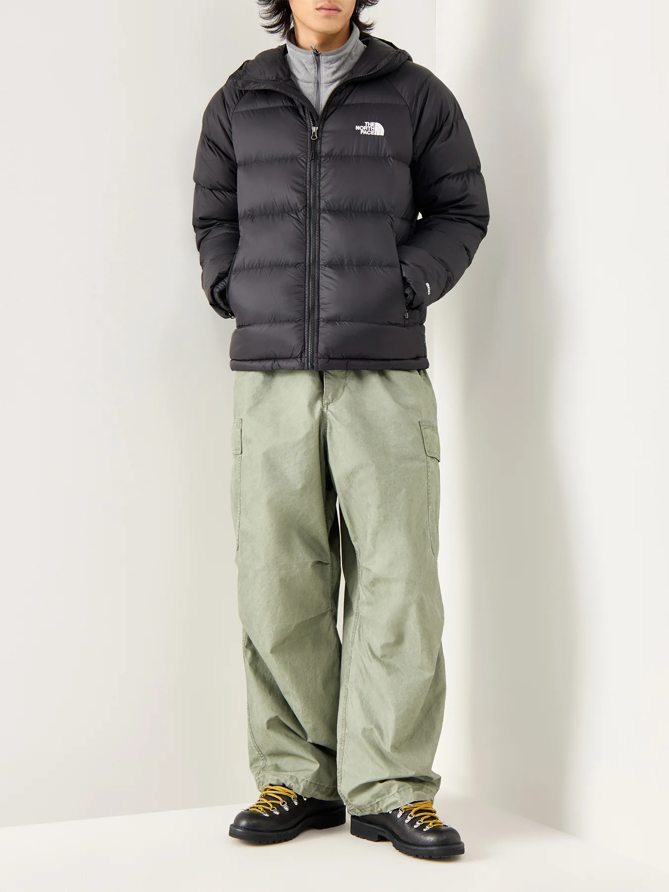 Hydrenalite Down Hoodie Black - Image 2