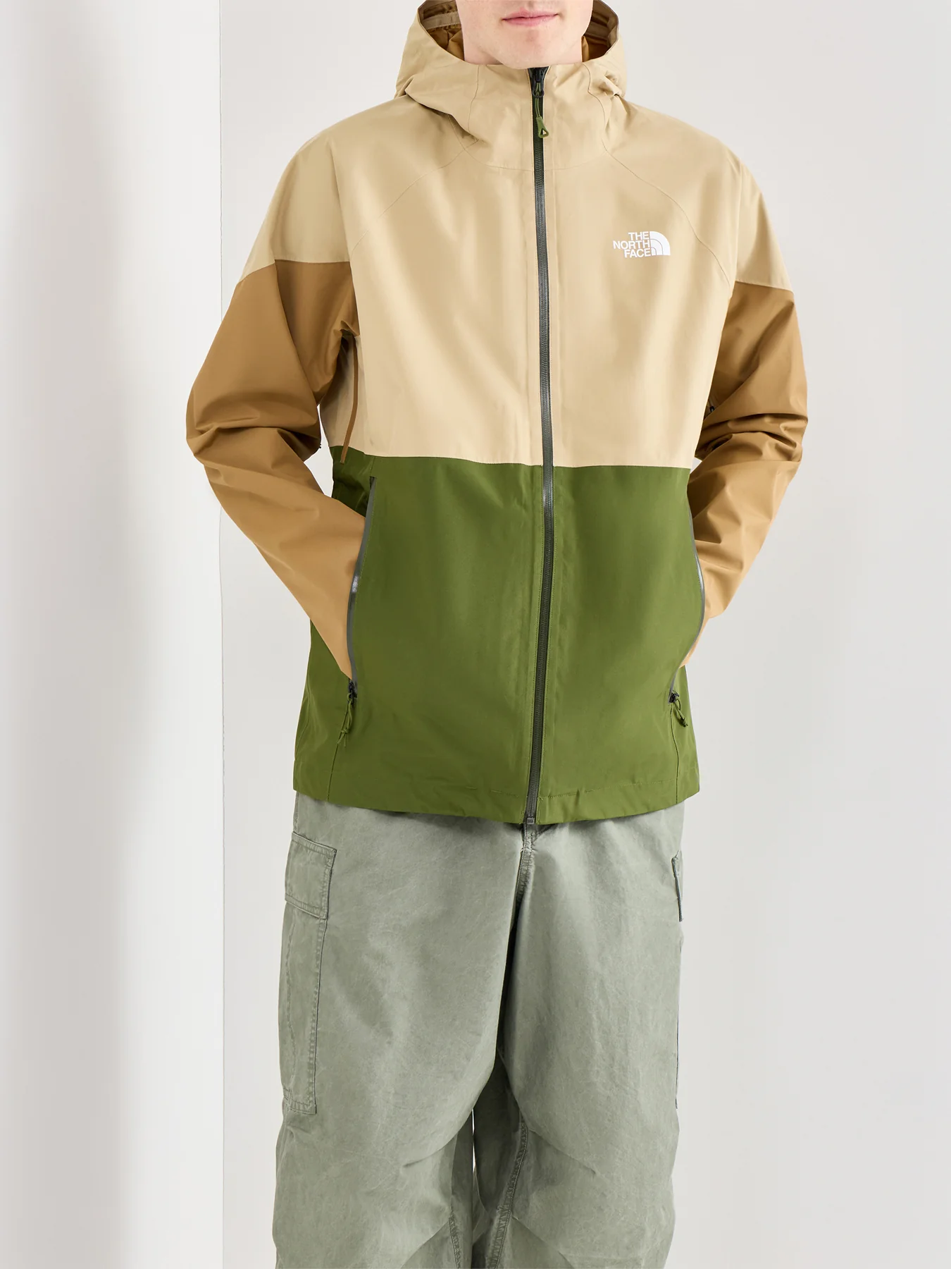 Zip-In Rain Jacket Brown - Image 4