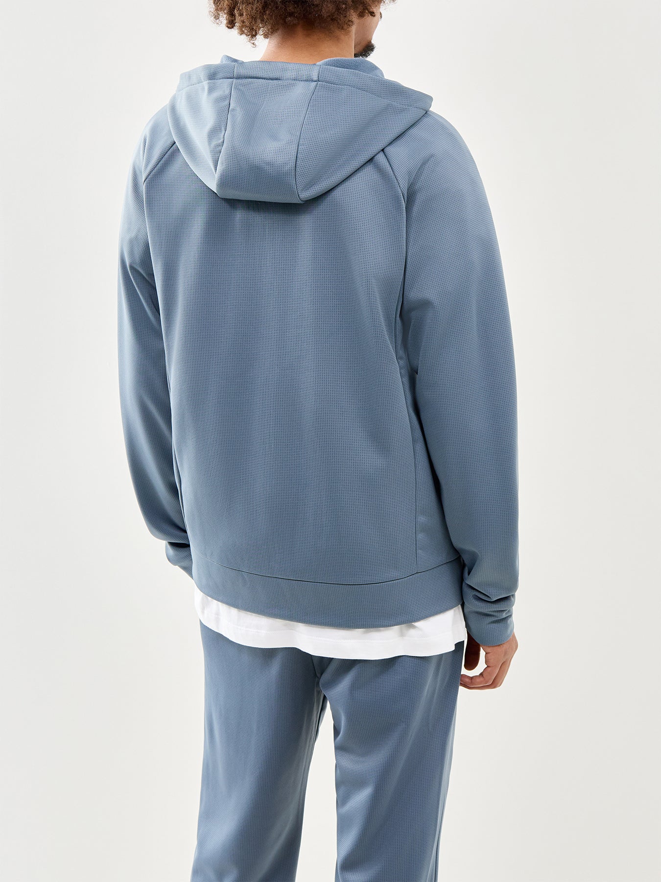 Reaxion 2.0 Hooded Full Zip Jacket Grey - Image 5
