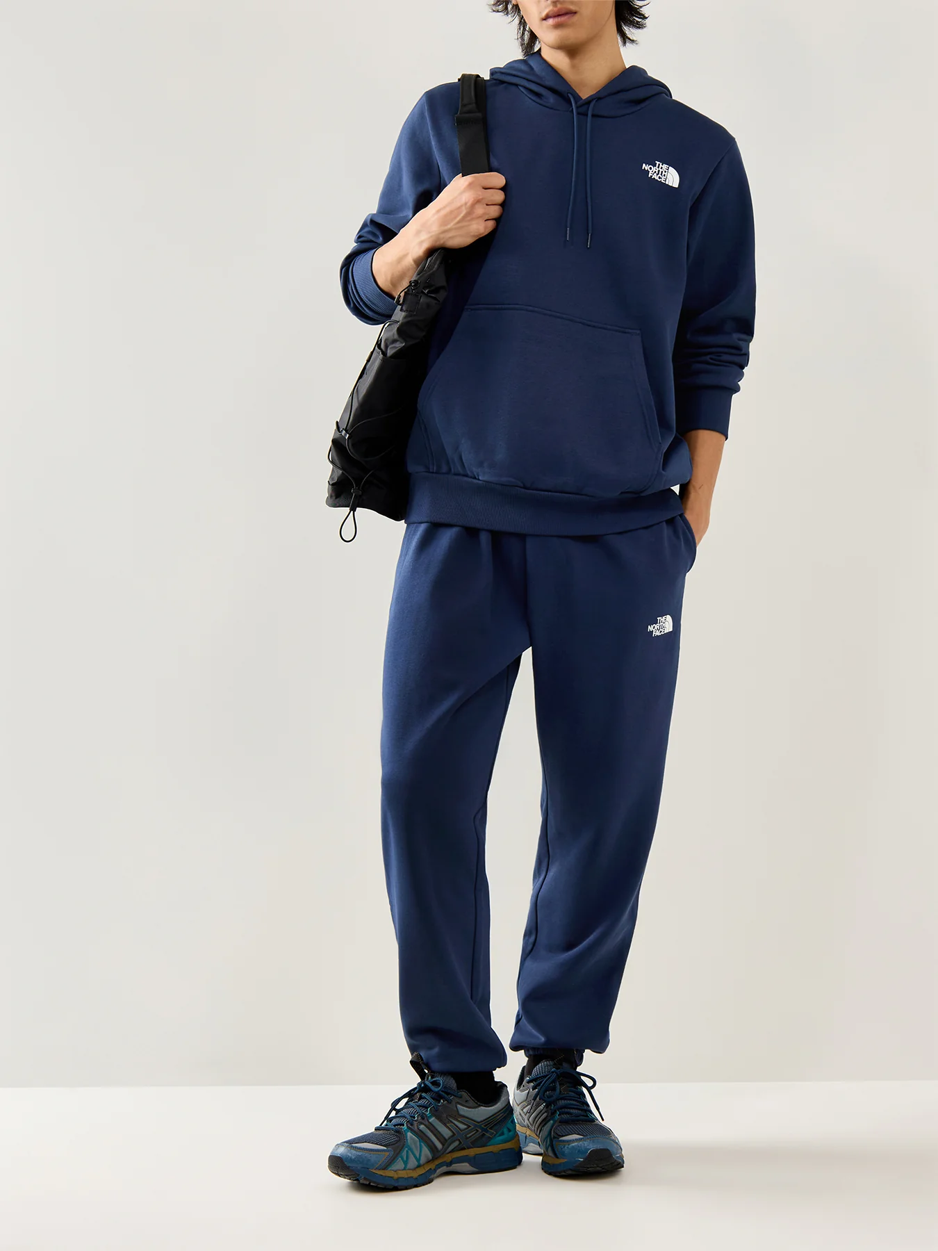 Simple Dome Regular Tapered Jogger Summit Navy - Image 2