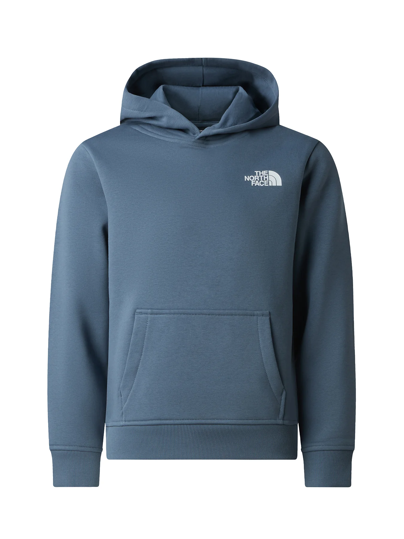 Kids' Box Logo Hoodie Grey - Image 4