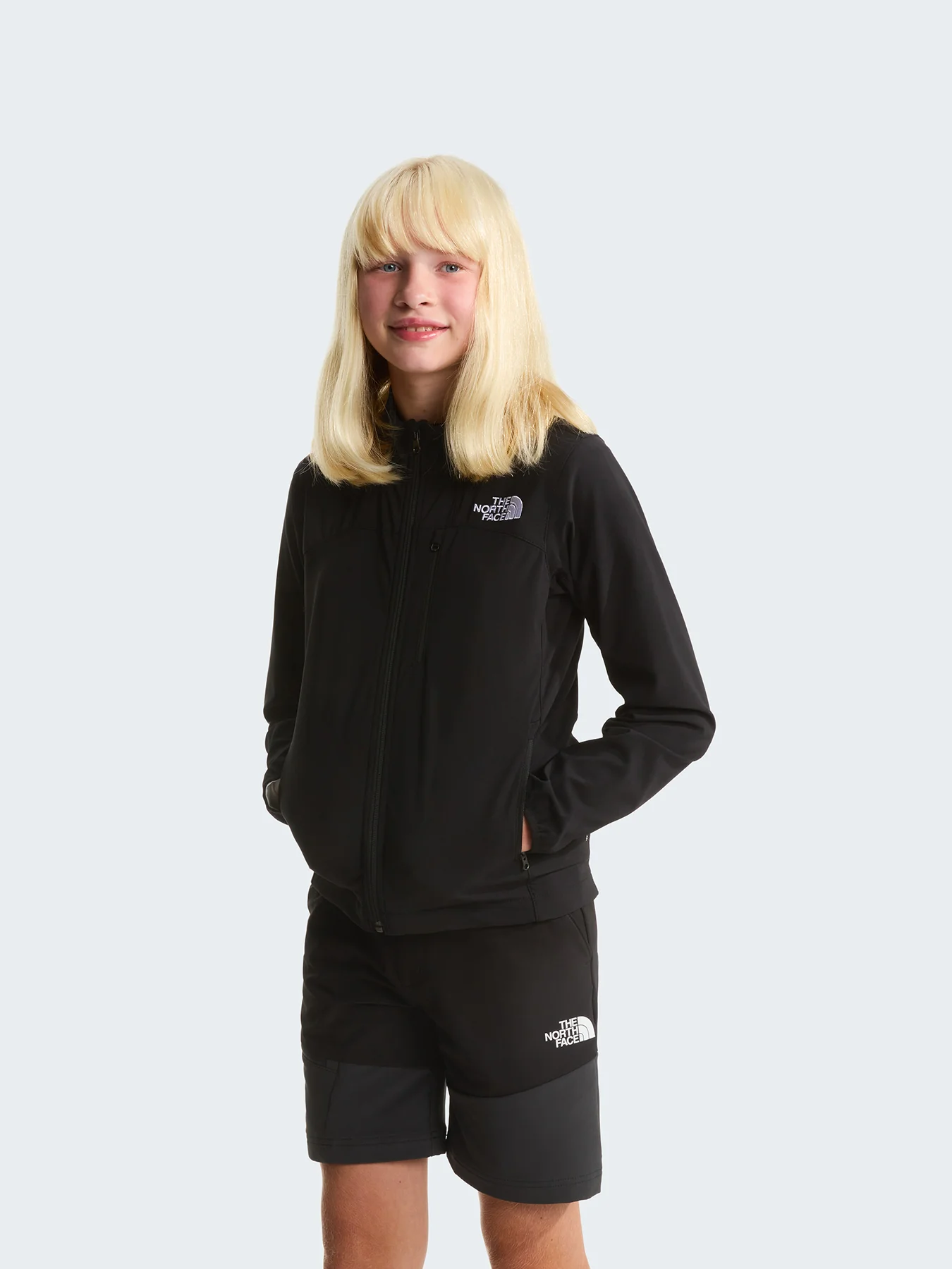 Kids' Nimble Jacket Black - Image 6