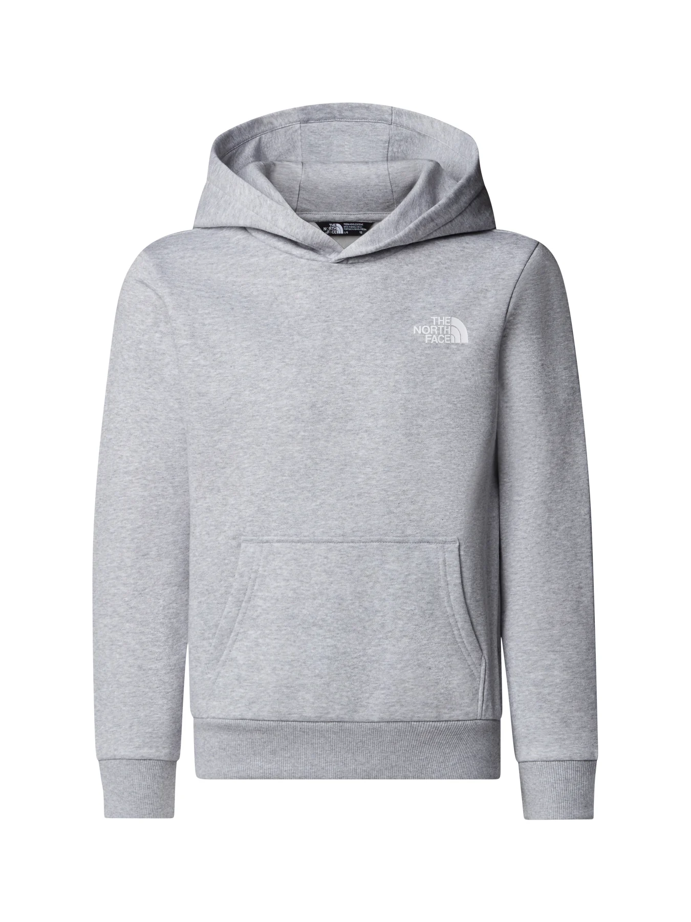 Teen Dome Hoodie Light Grey Heather - Image 6