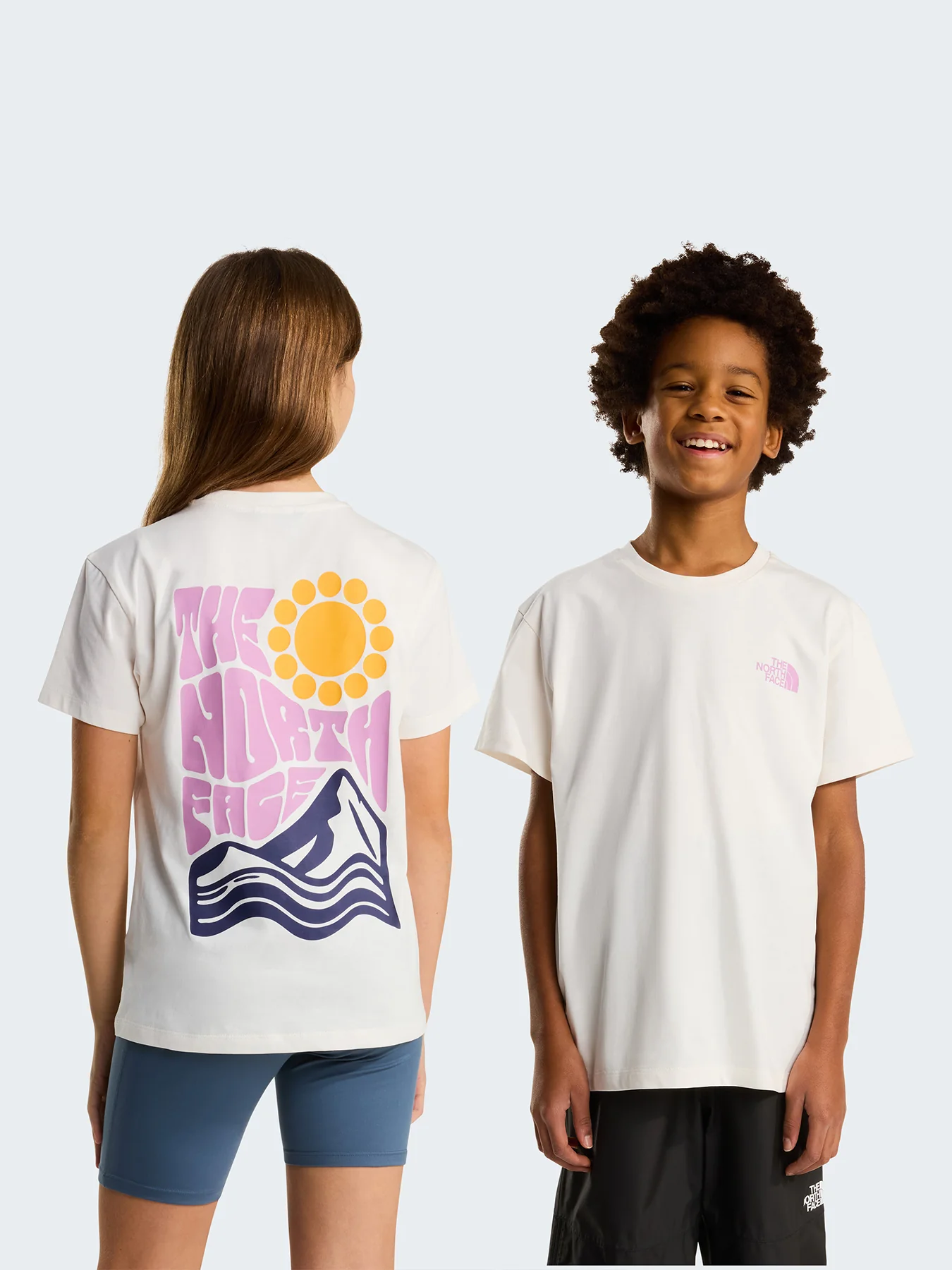 Kids' Voyage Relaxed Short Sleeve T-Shirt White - Image 3