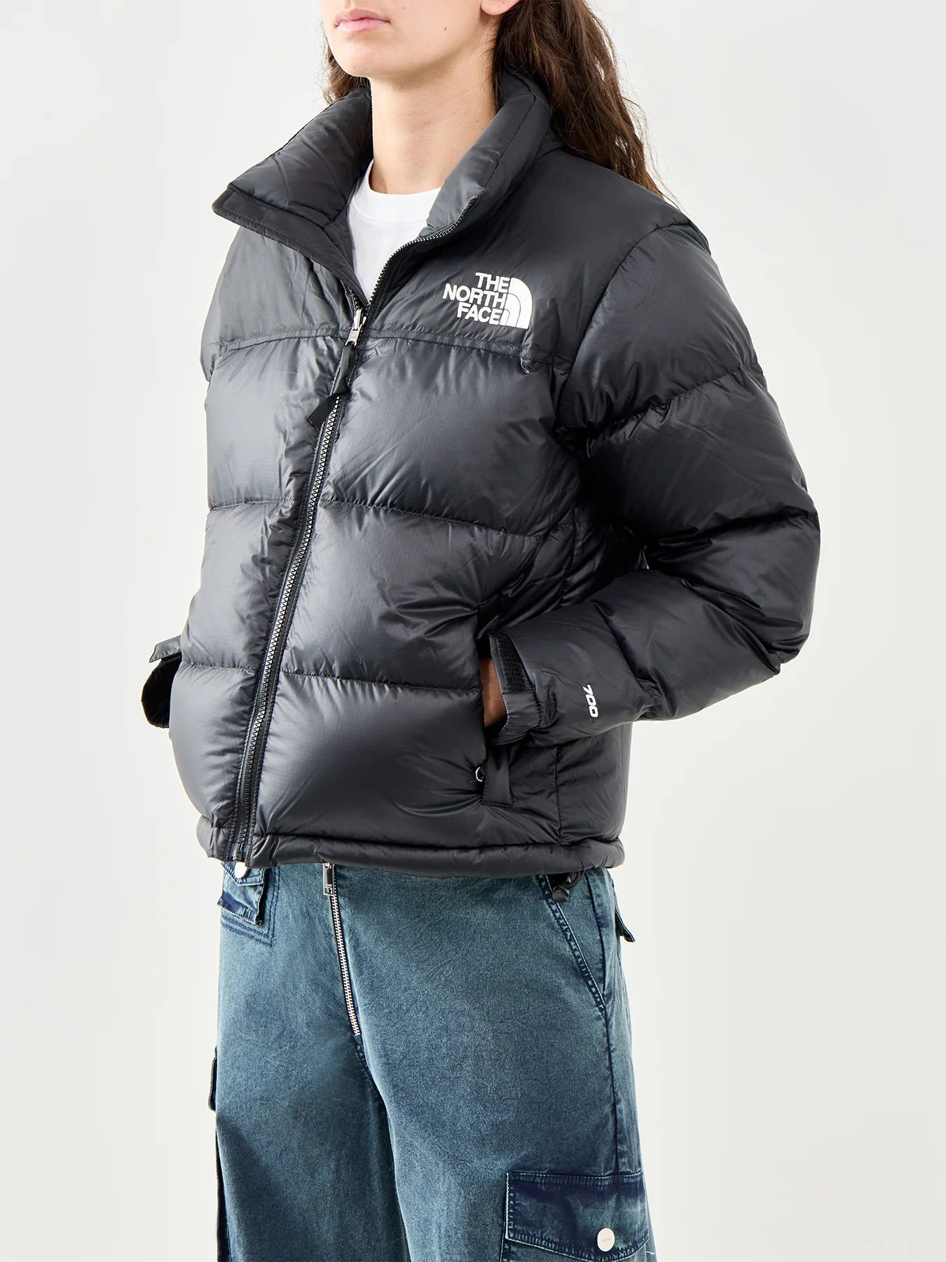 1996 Retro Nuptse Jacket Black - Image 4