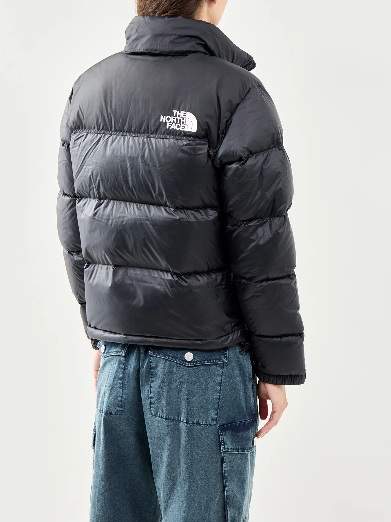 1996 Retro Nuptse Jacket Black - Image 5
