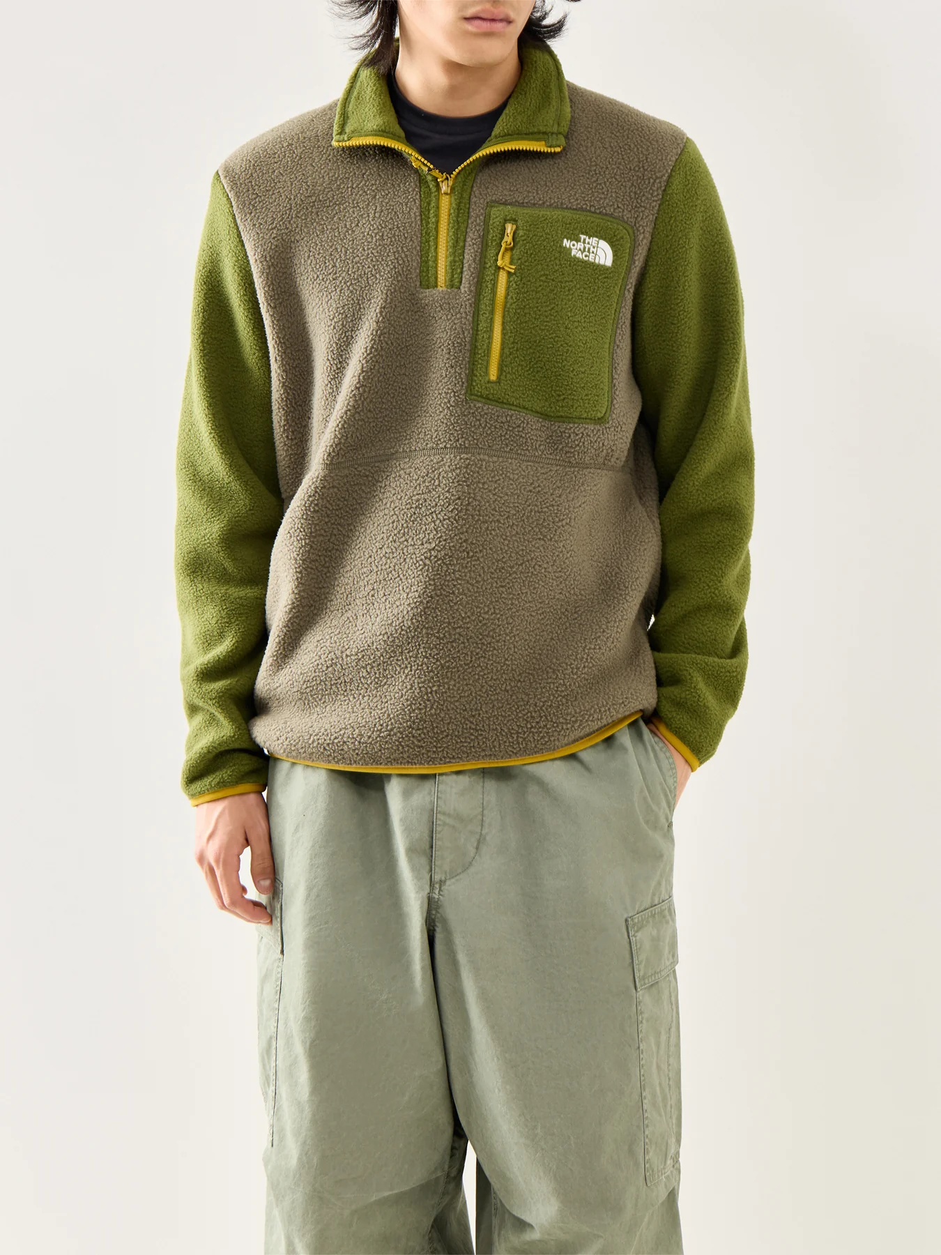 Yumiori Quarter Zip Green - Image 4