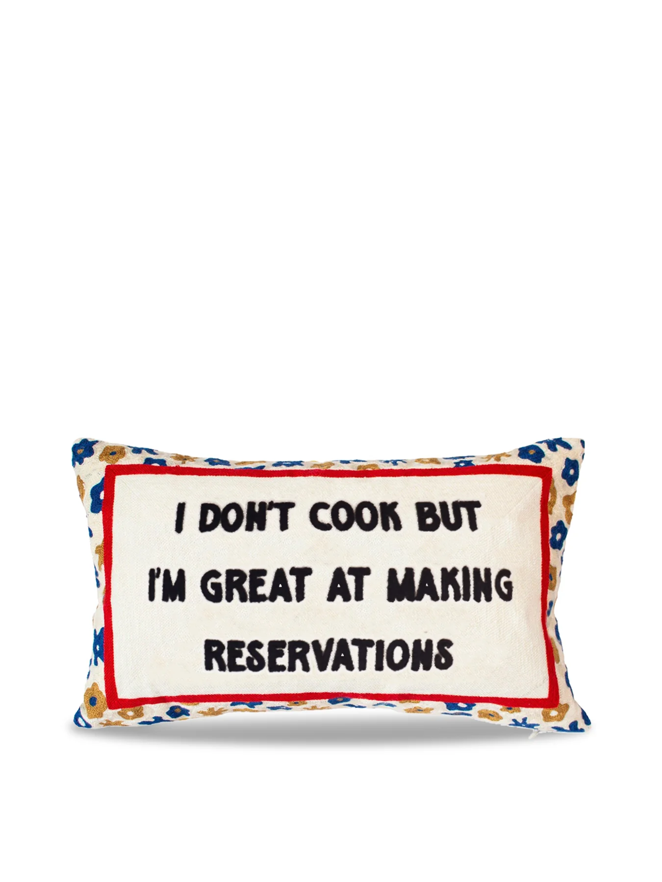 Making Reservations Cushion