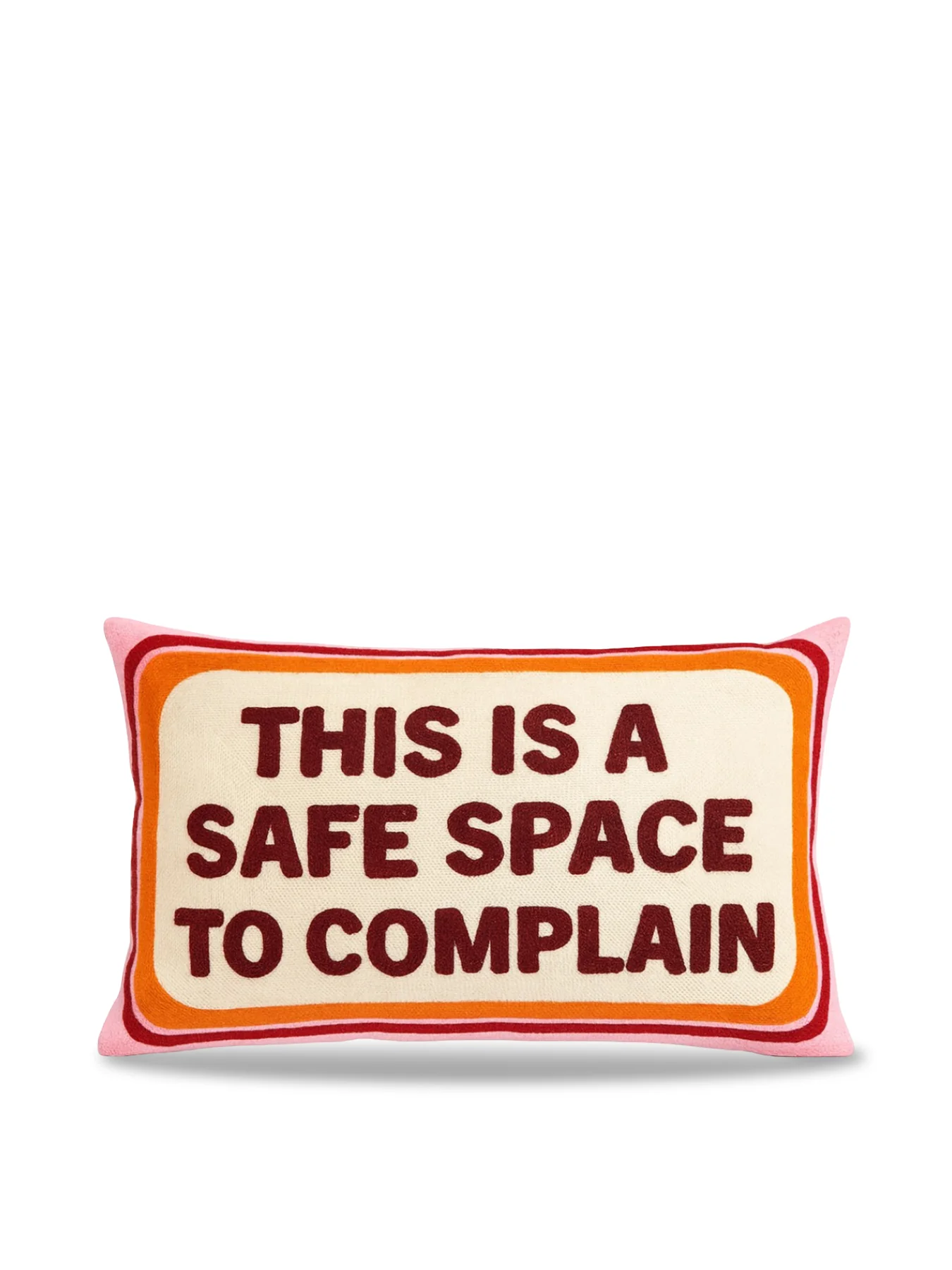 Safe Space to Complain Cushion