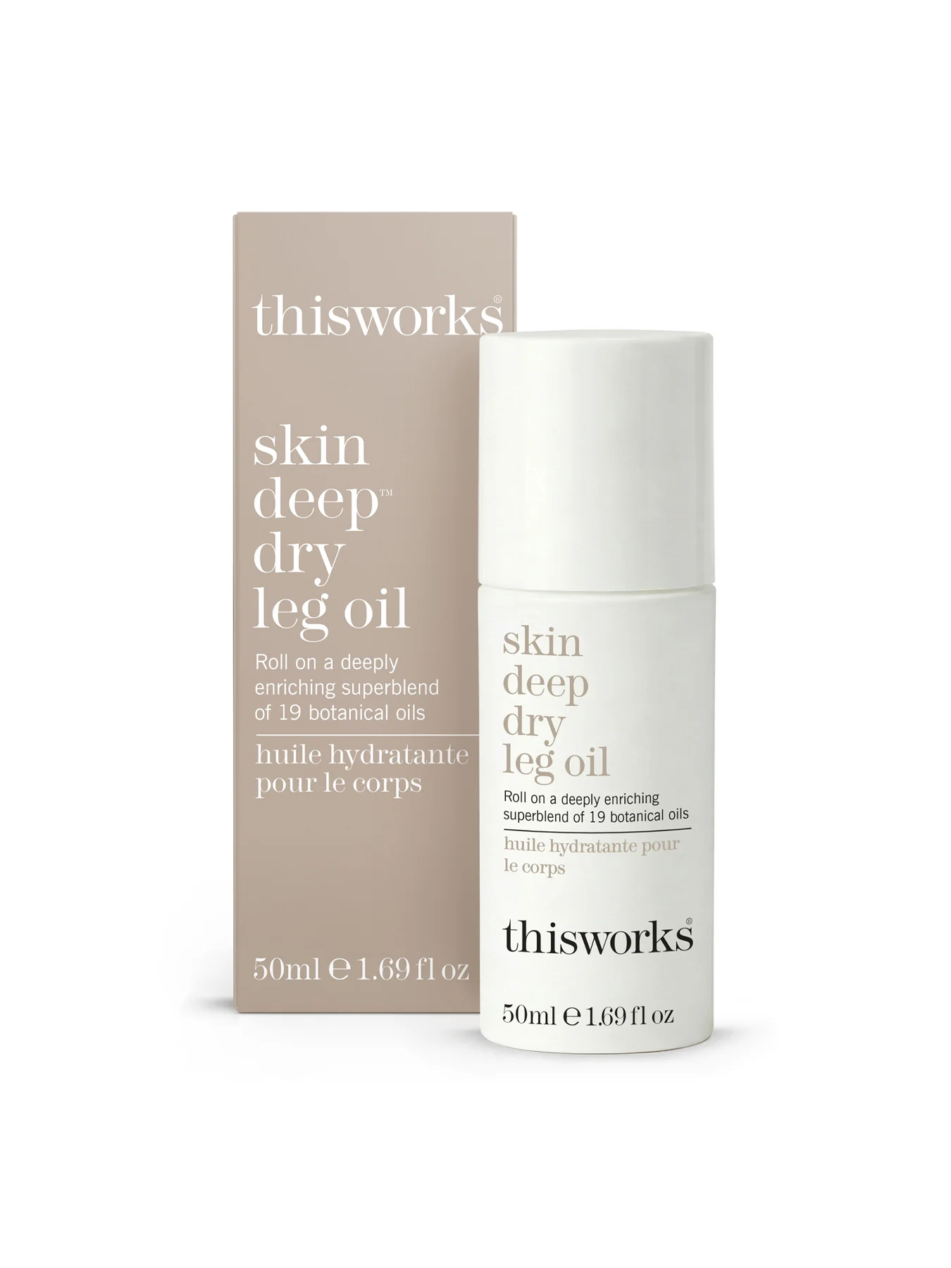 Skin Deep Dry Leg Oil 50ml Roller