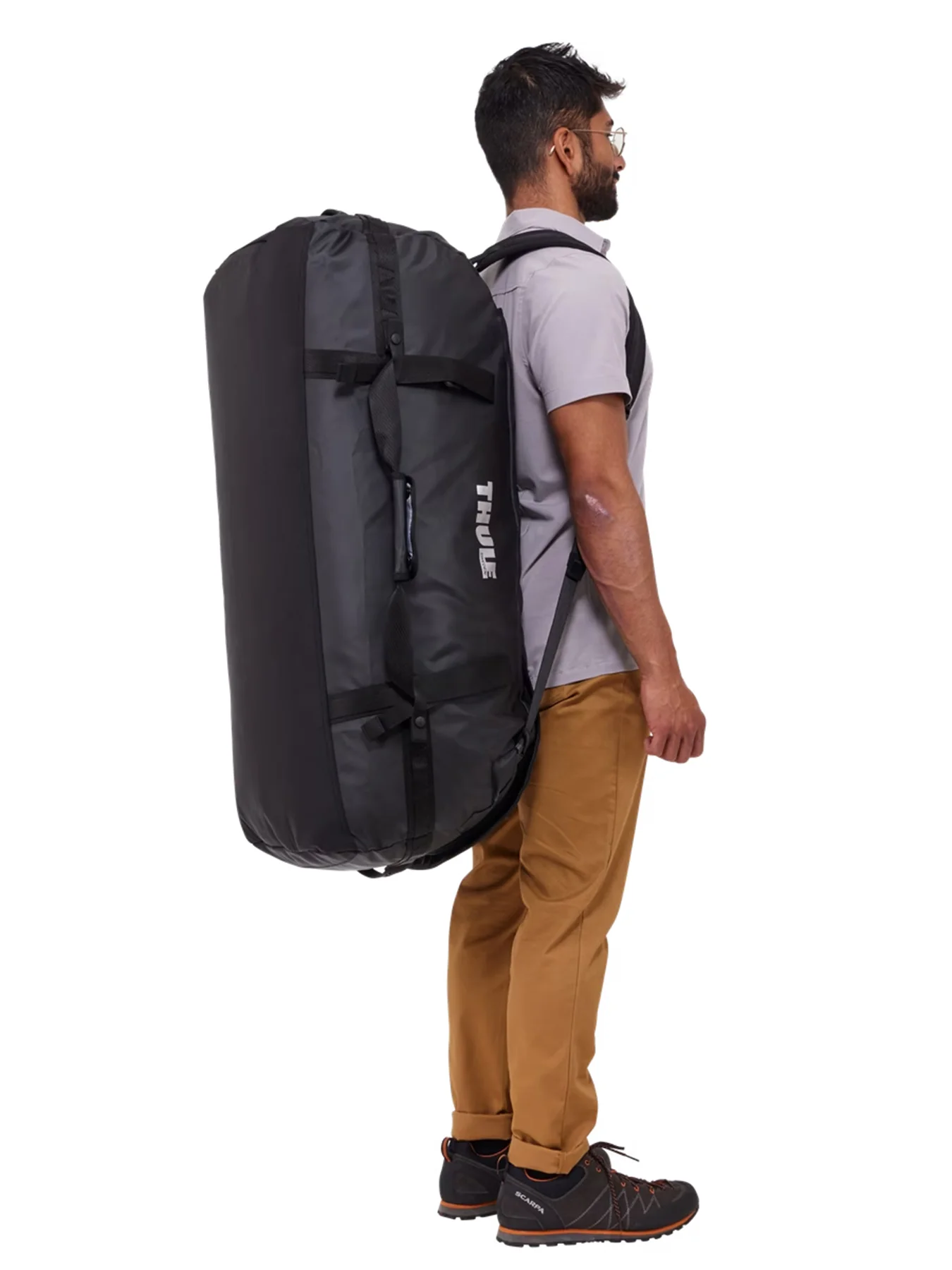 Chasm Recycled Duffel 130L Black - Image 2